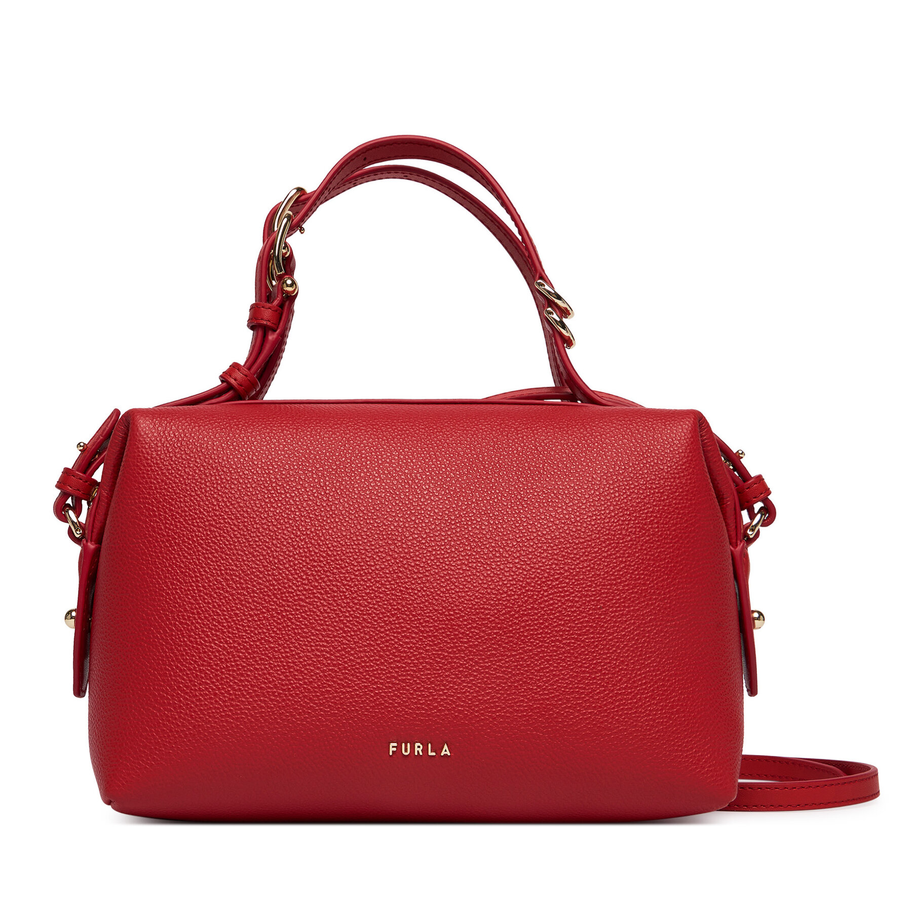 Дамска чанта Furla Double Mini WE00870 BX3036 KH 4484S Червен