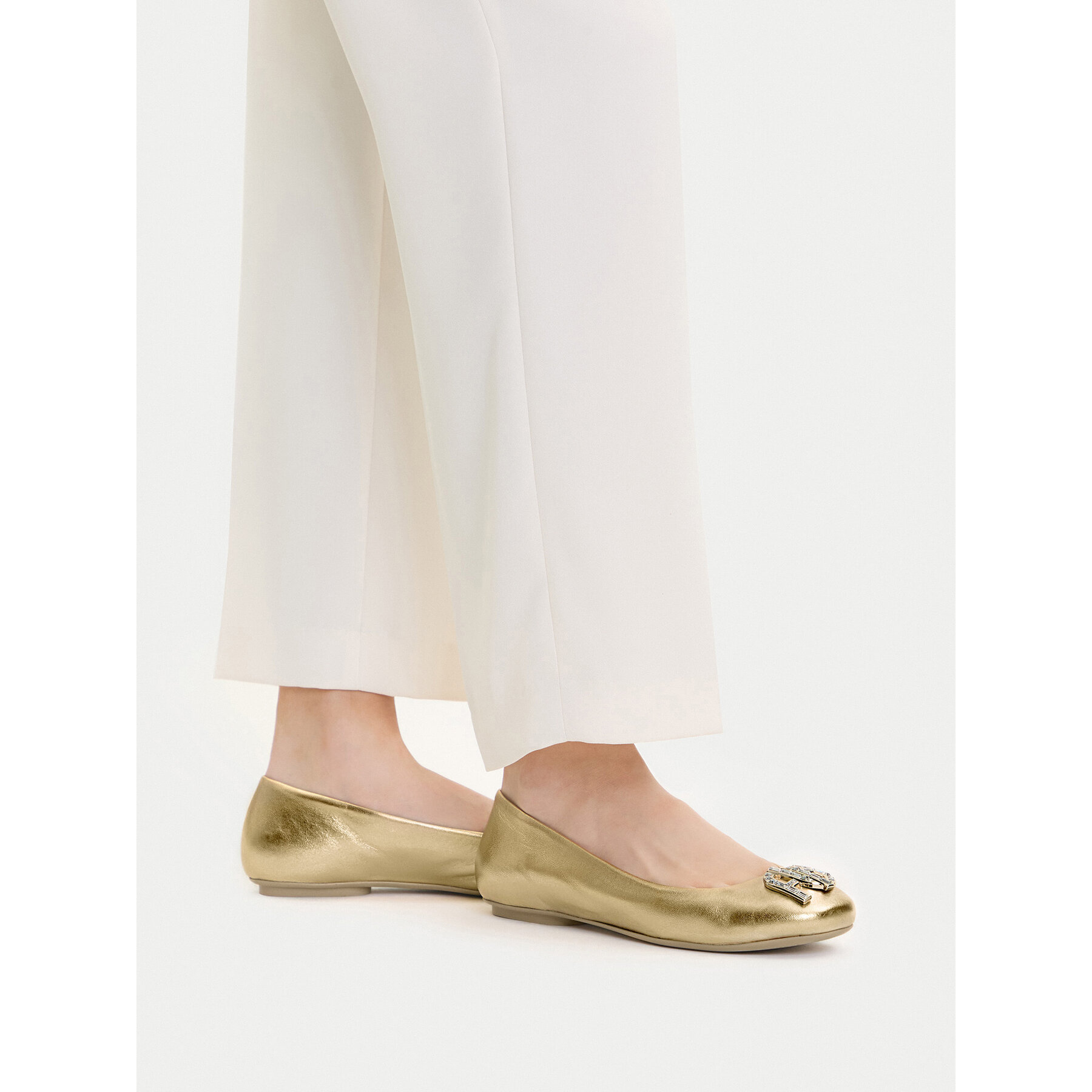 Baleríny Furla Ballet Ballerina YJ02BAL 5R0000 2613S Zlatá