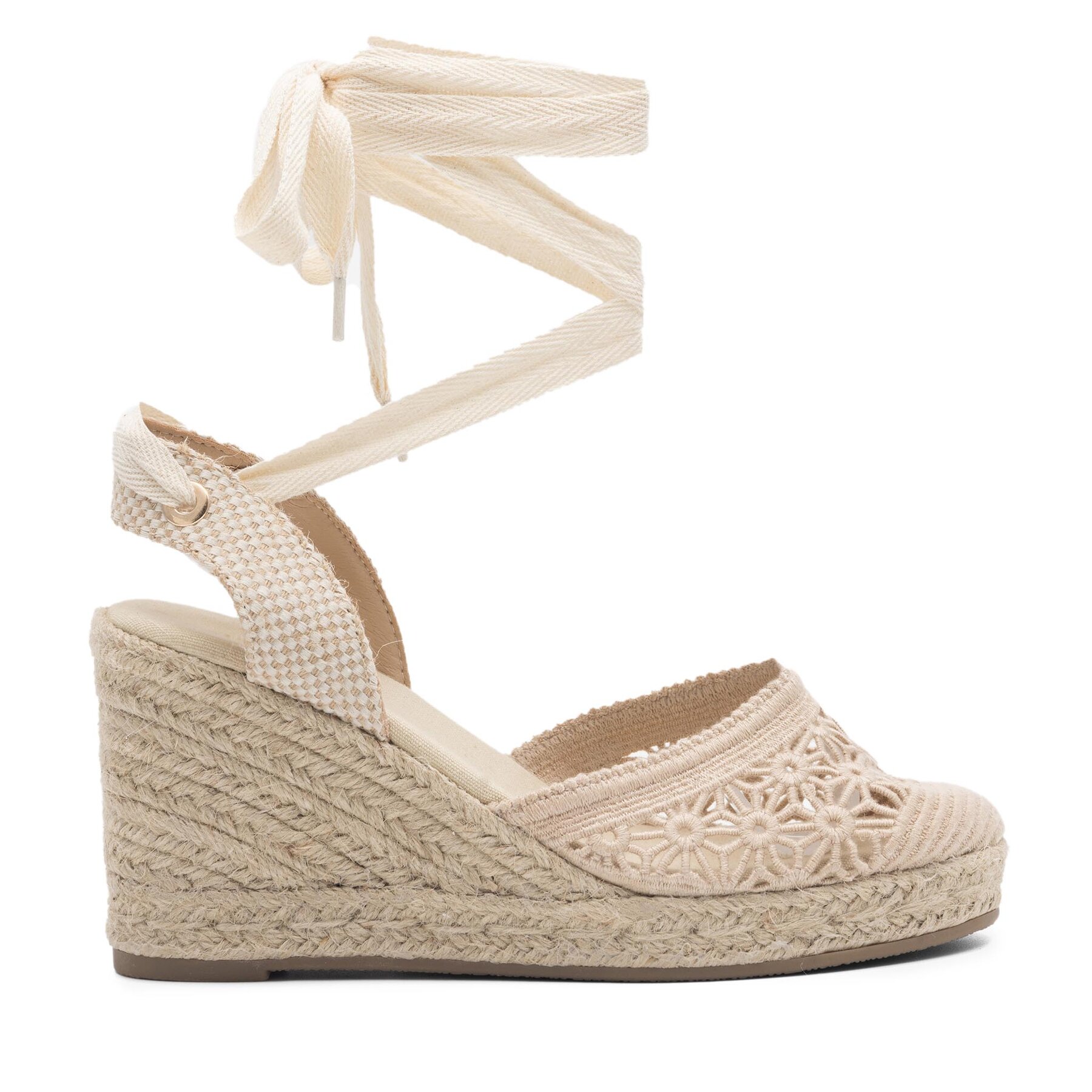 Espadrilky DeeZee WSS-100722-01 Béžová