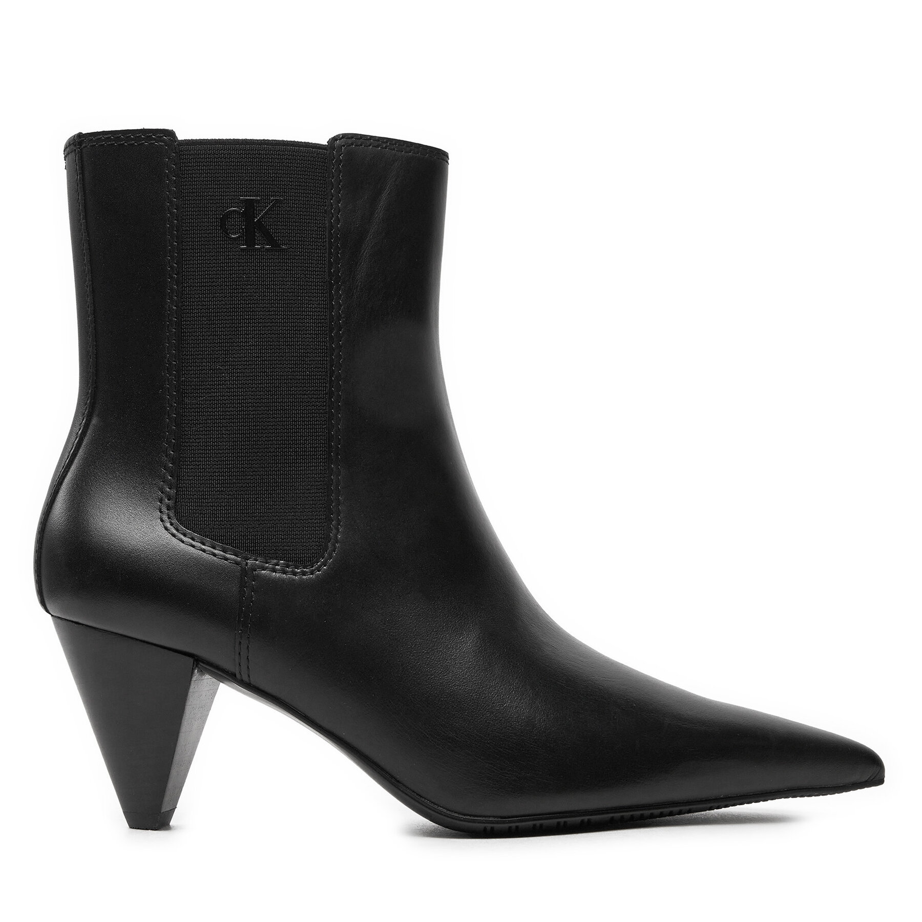 Damskie Botki Calvin Klein, Rozmiar 40 Czarny YW0YW01676