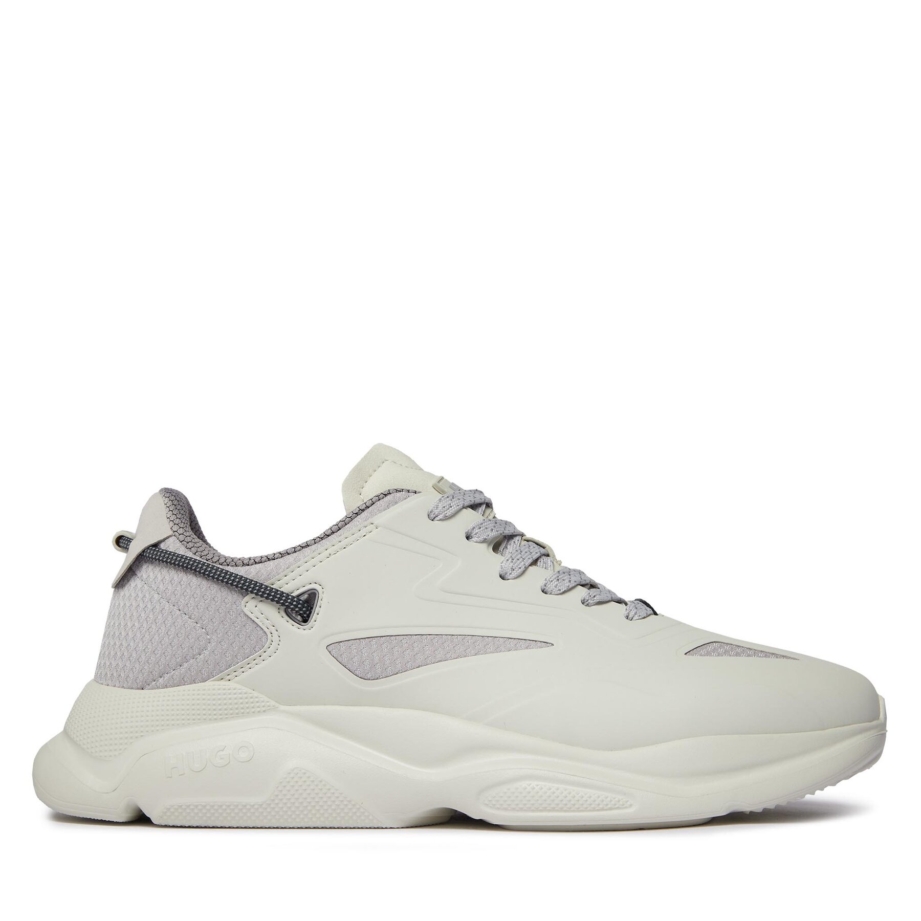 Męskie Sneakersy HUGO, Rozmiar 43 Beżowy Leon 50503064 10254076 01