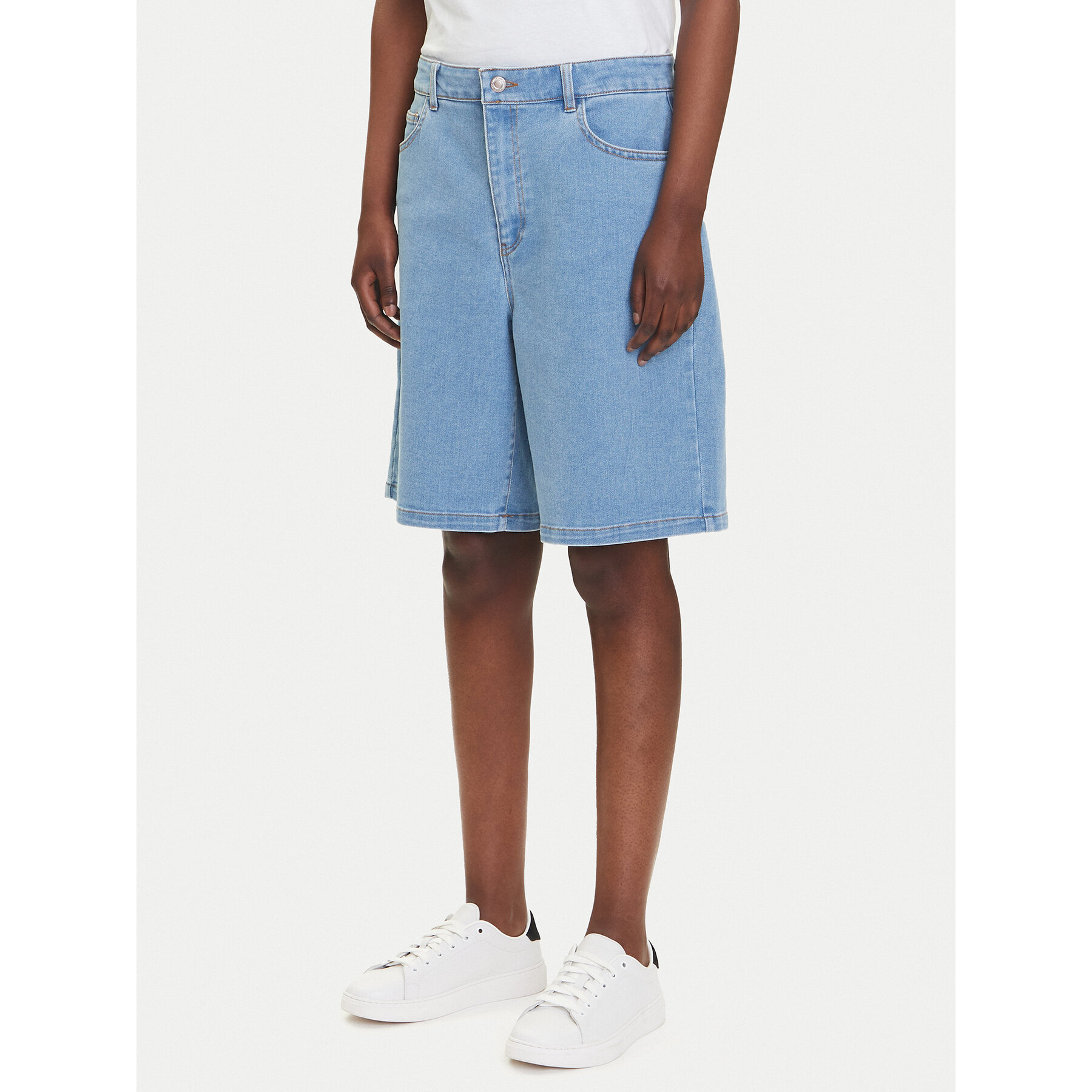 Only Jeansshorts Frida 15360438 Blau Regular Fit