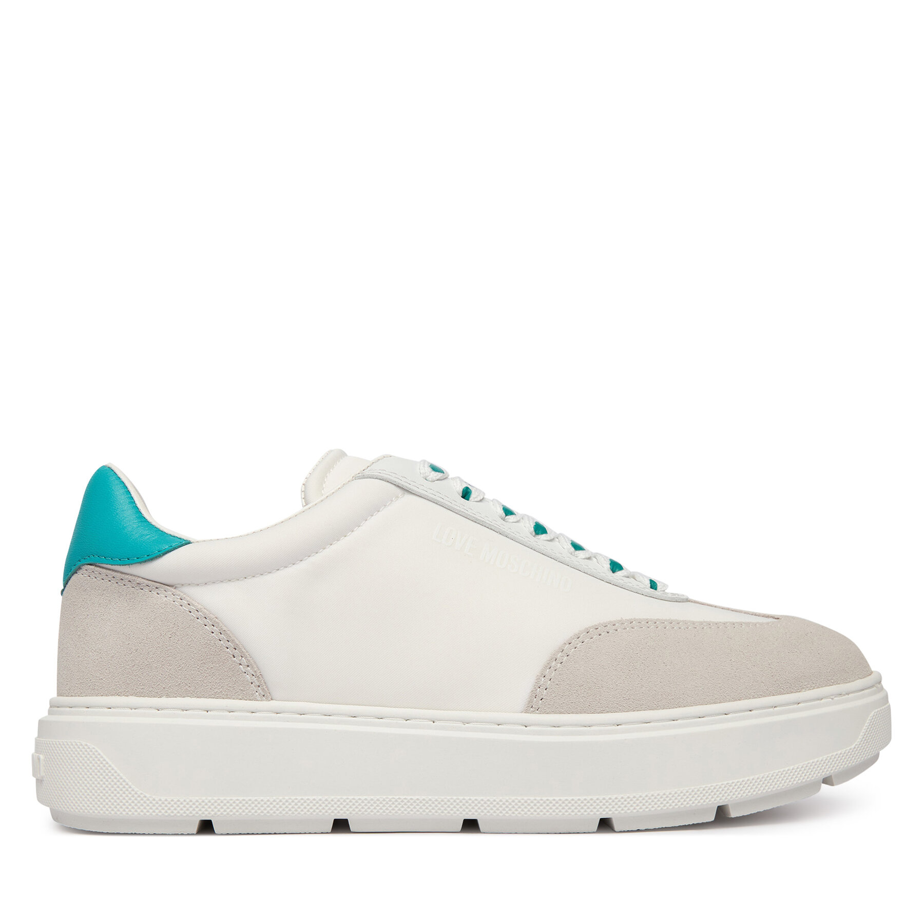 Sneakersy LOVE MOSCHINO JA15234G1OINB10D Biela