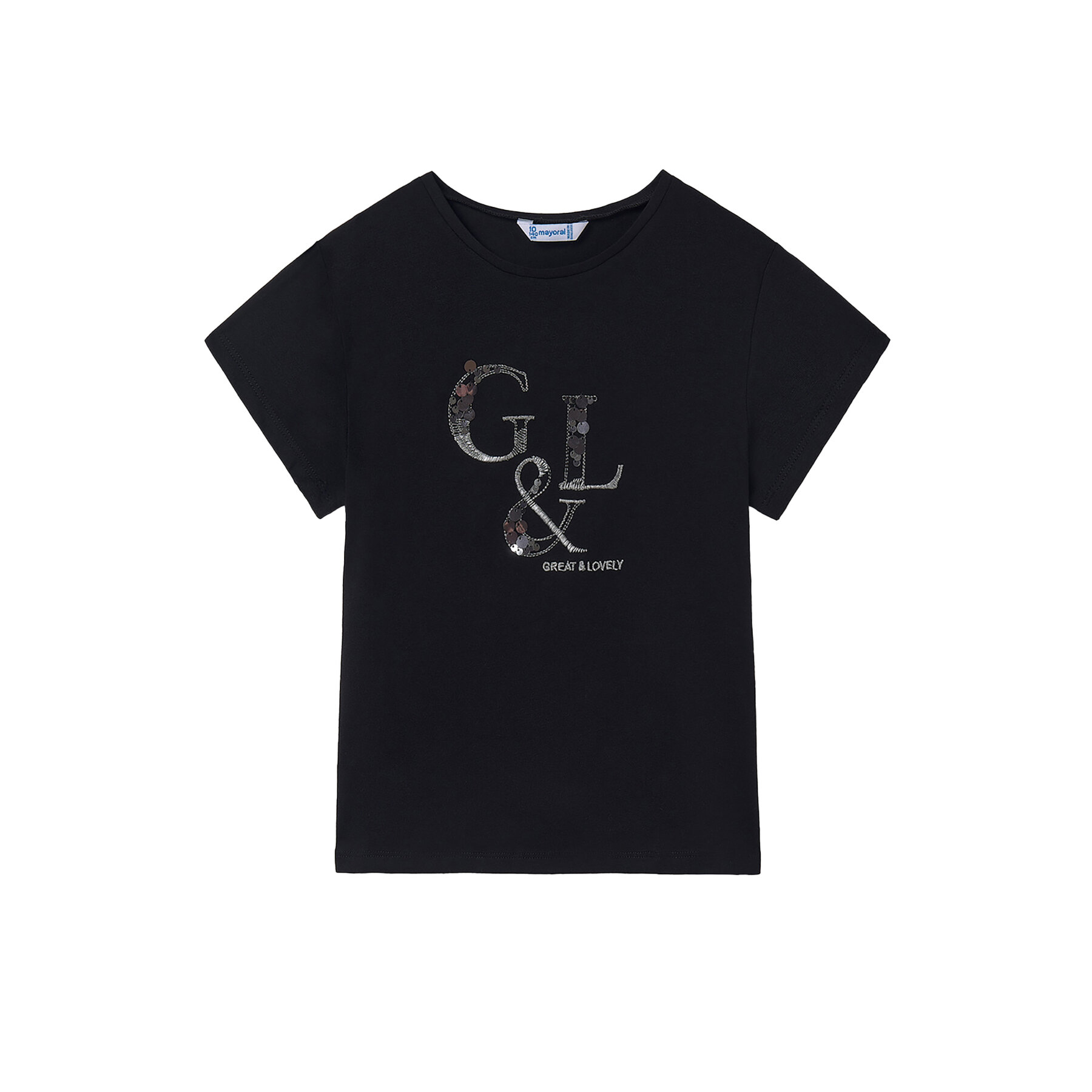 Mayoral T-shirt 854 Nero Regular Fit