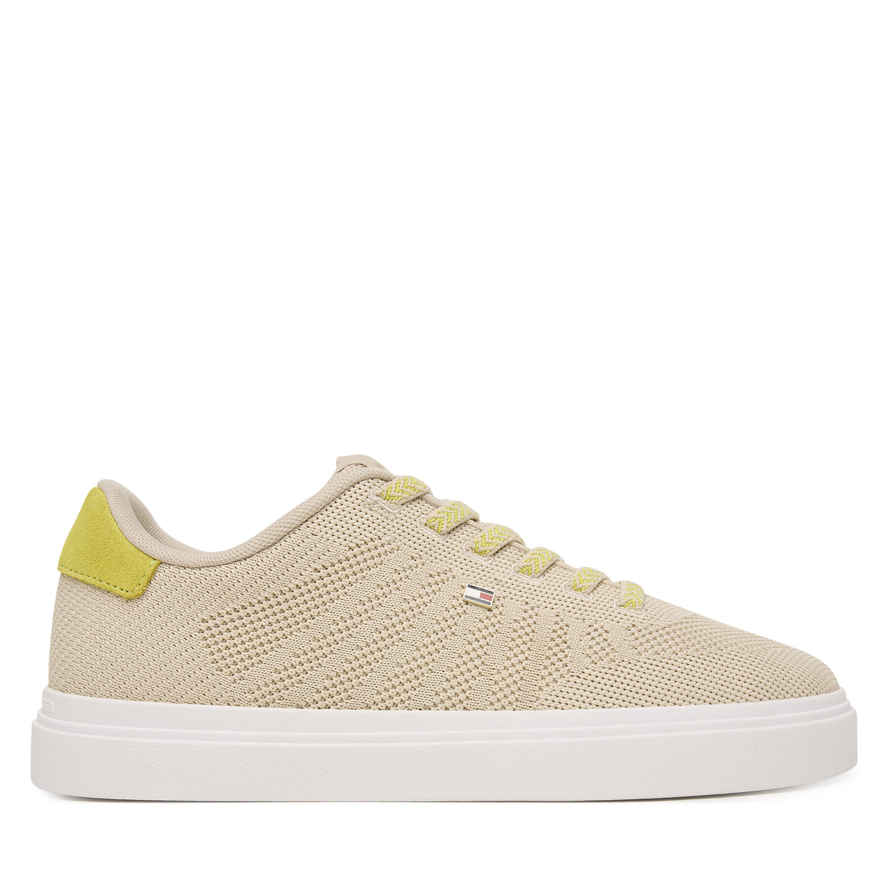Tenisice Tommy Hilfiger Knit Cupsole FW0FW09289 Bež