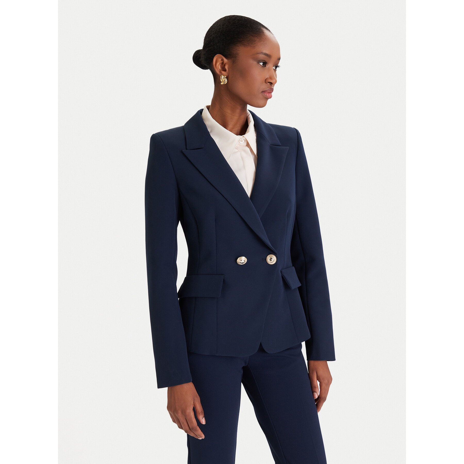Rinascimento Sakko CFC0126221003 Dunkelblau Slim Fit