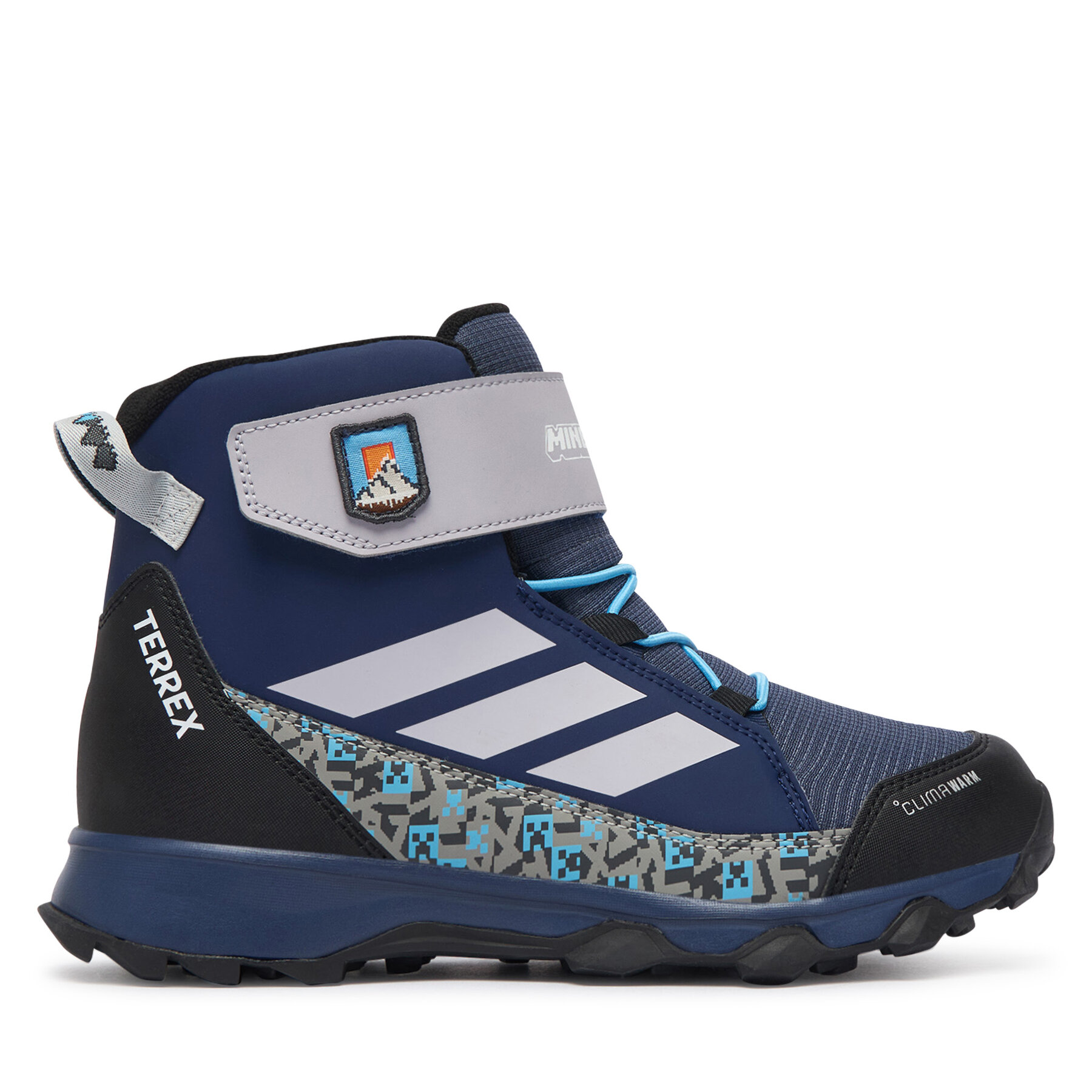 Trekkings adidas Minecraft Terrex Snow Cf Climawarm Winter Shoes Kids KJ6489 Albastru