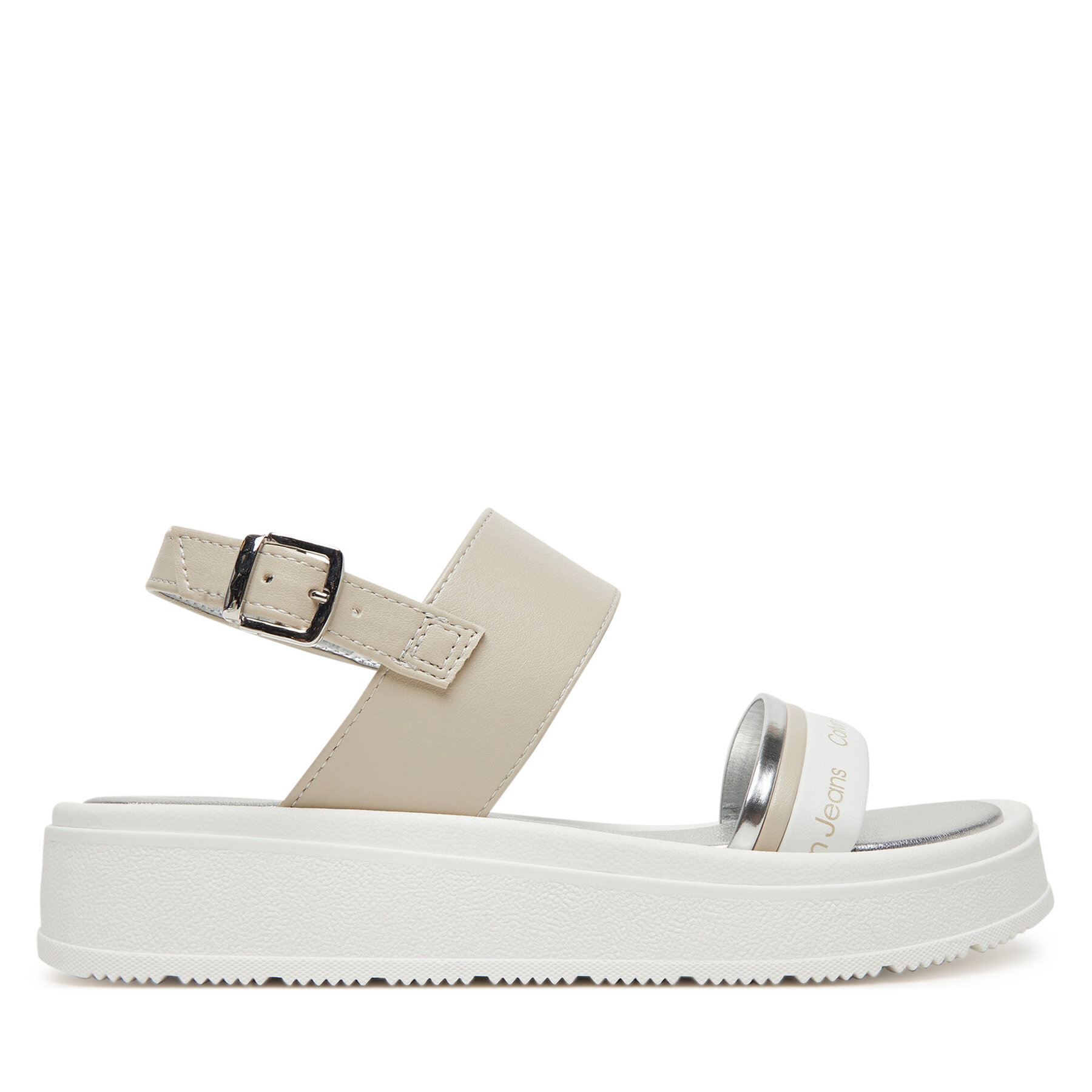 Szandál Calvin Klein Jeans V4A2-82053-0371A S Bézs