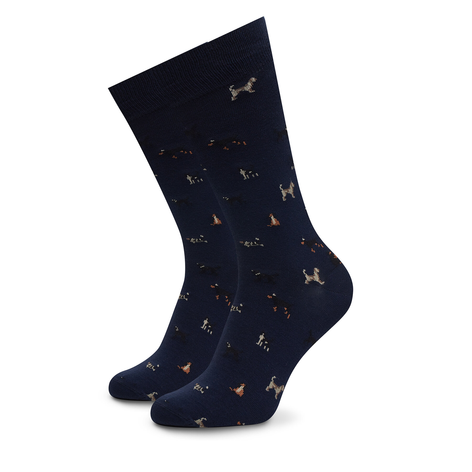Vysoké pánske ponožky Barbour Mavin Dog MSO0068BL79 Tmavomodrá