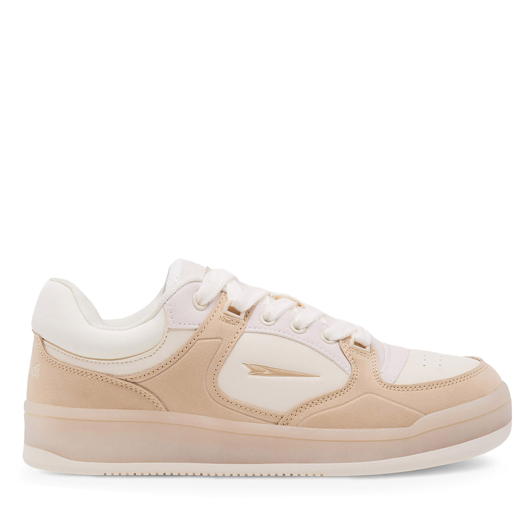 Damskie Sneakersy Sprandi, Rozmiar 36 Beżowy MILKY SKATE WP40-23741H