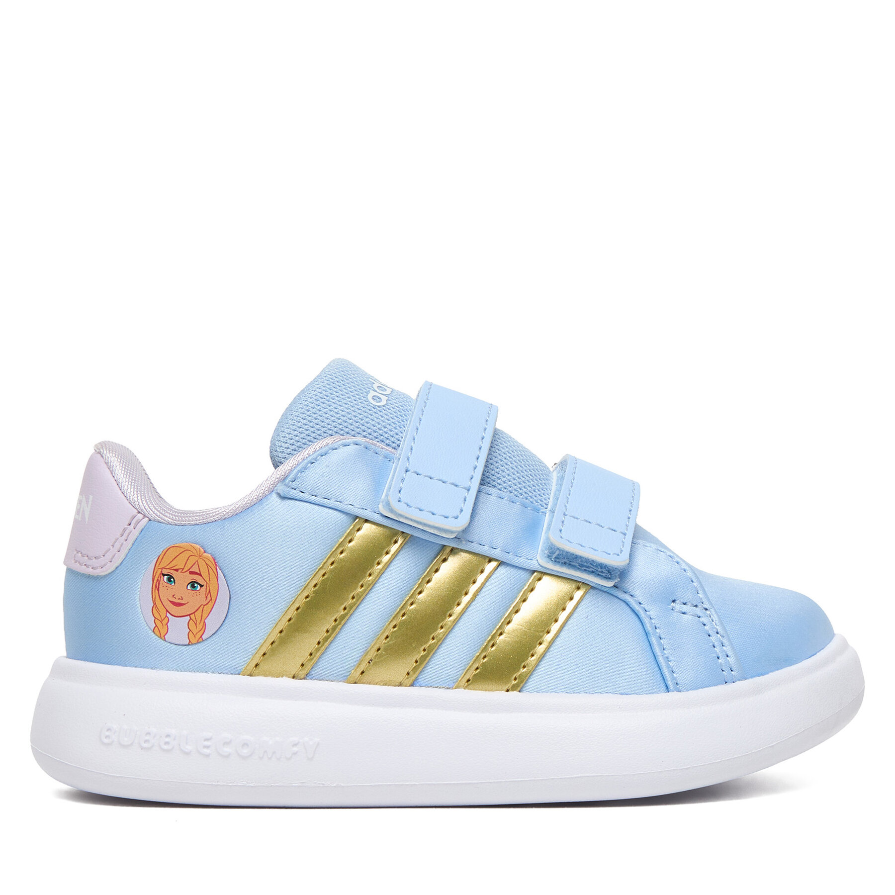 Sneakers adidas Disney Frozen Grand Court 3.0 JQ4355 Albastru deschis