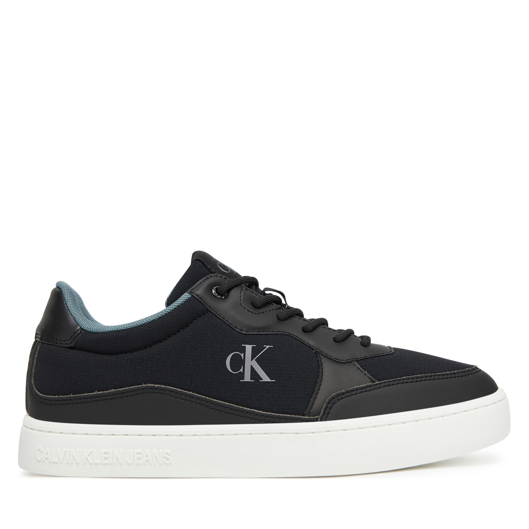 Męskie Sneakersy Calvin Klein Jeans, Rozmiar 44 Czarny Classic Cupsole Tech Ripstop YM0YM01202