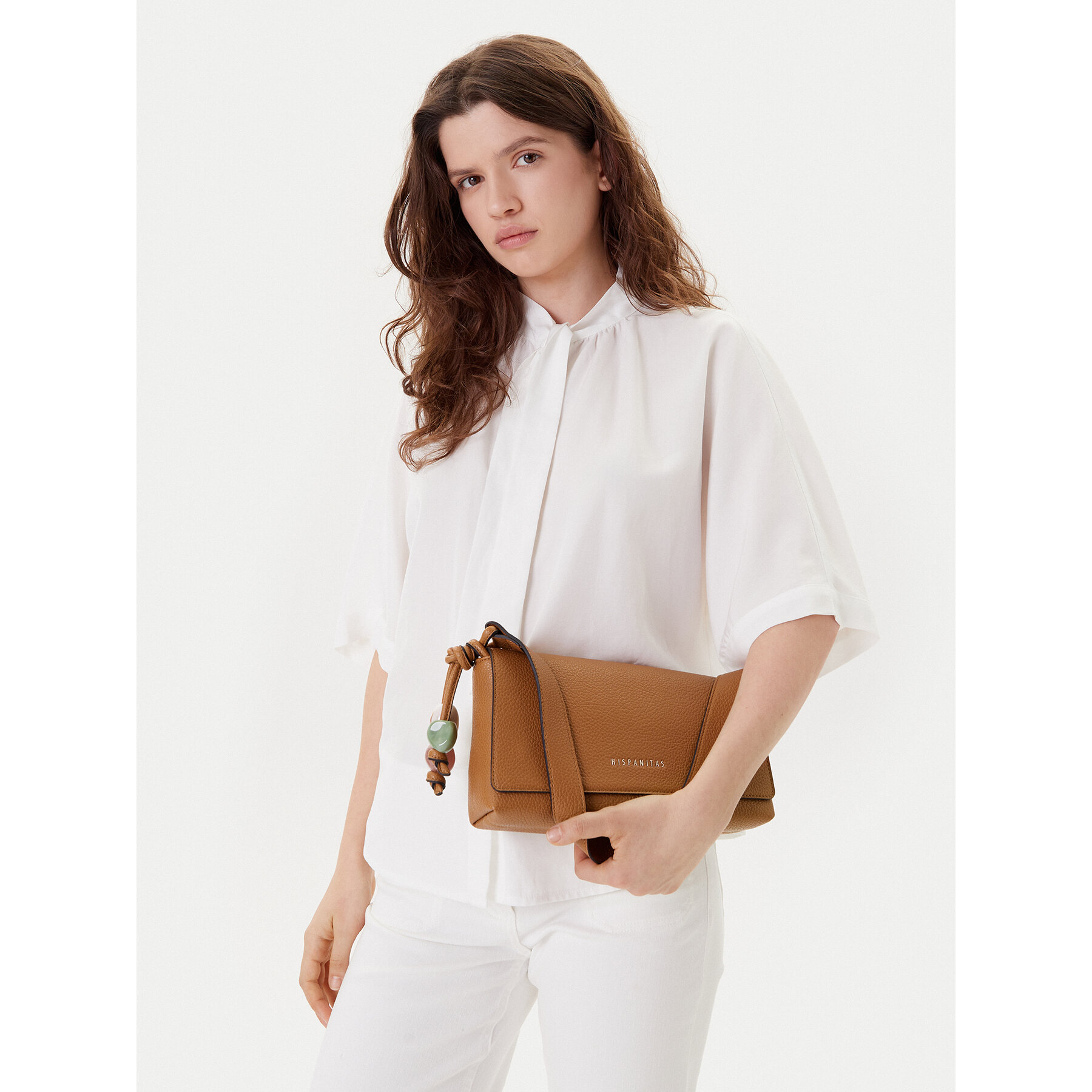 Дамска чанта Hispanitas BV253975 Кафяв