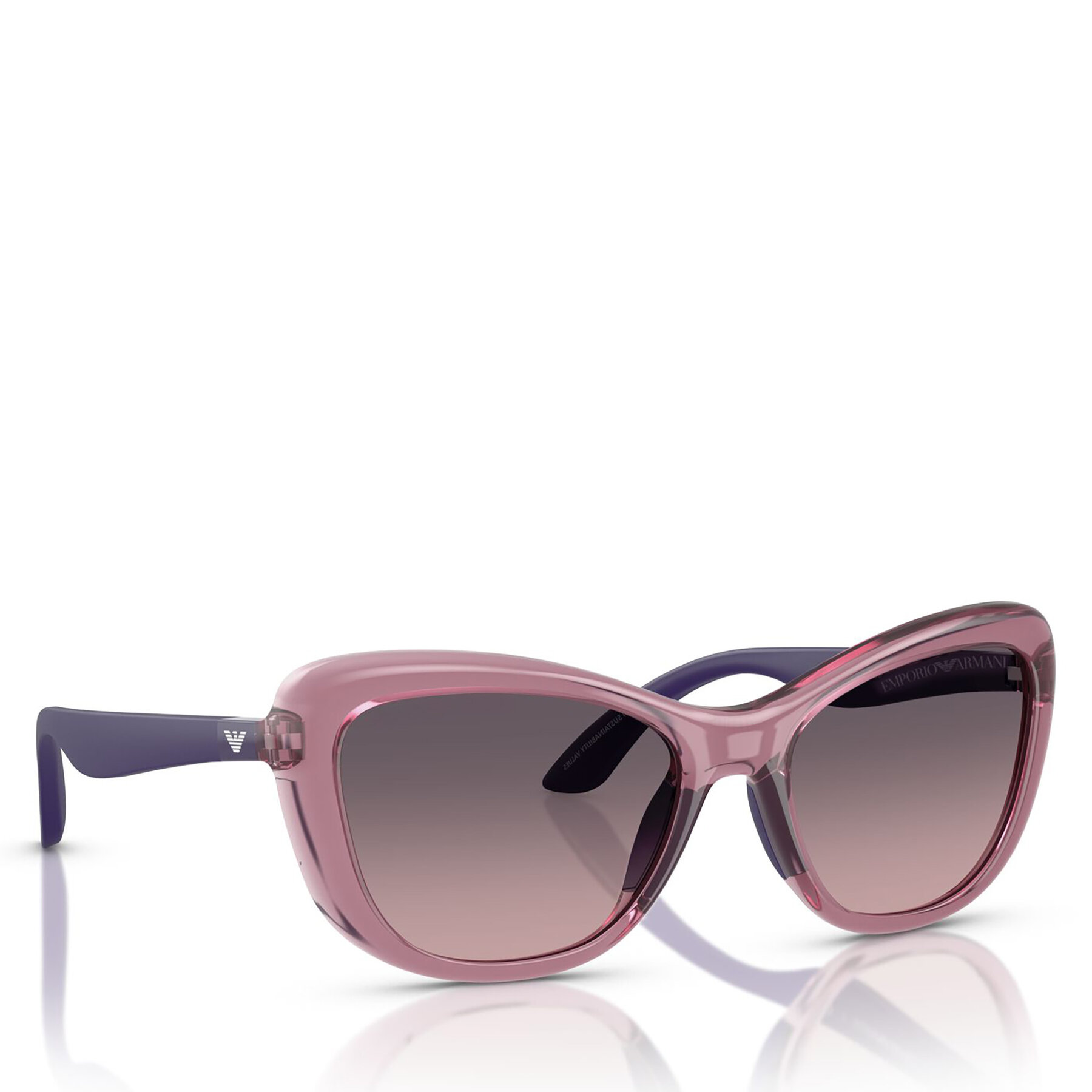 Slnečné okuliare Emporio Armani 0EK4004 53764650 Ružová