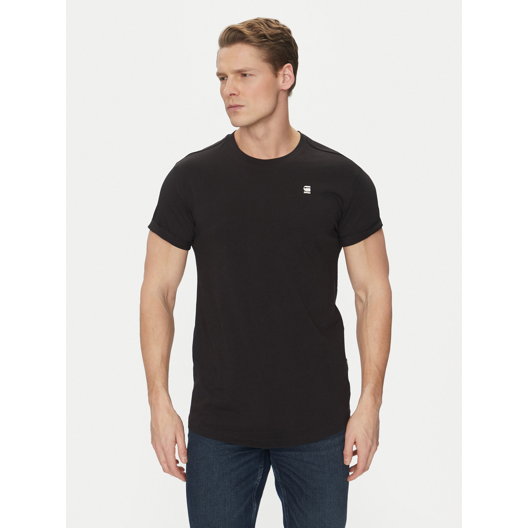 G-Star Raw T-shirt Lash D16396-B353-2199 Crna Relaxed Fit