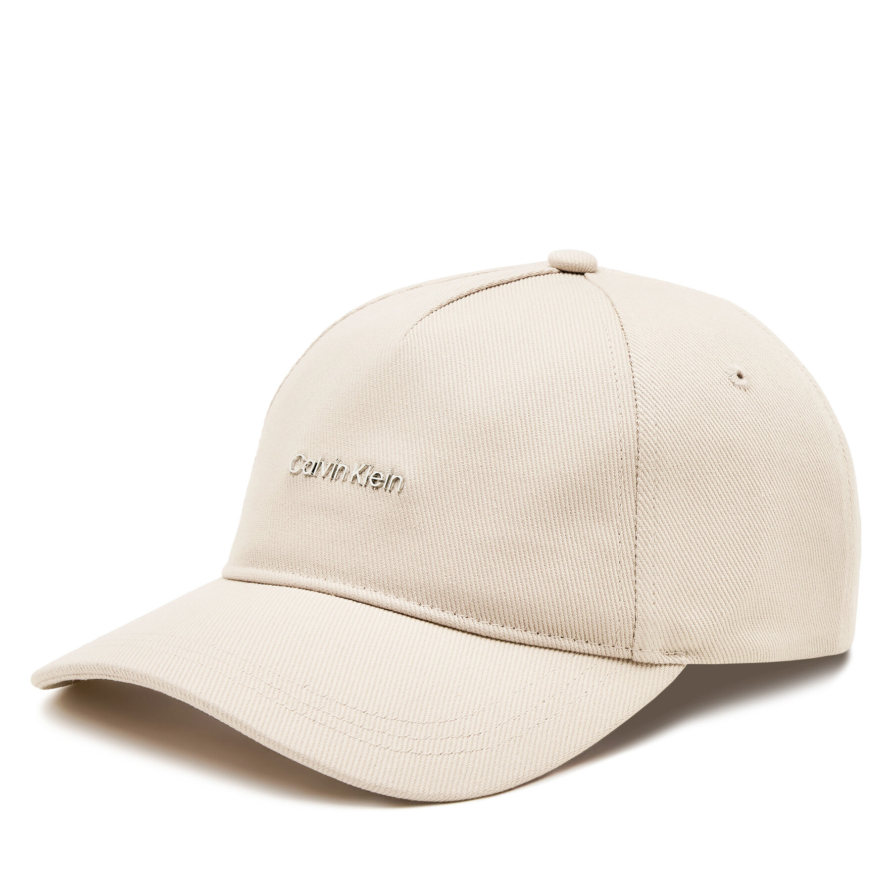Šiltovka Calvin Klein Calvin Lettering Canvas Cap K60K612764 Sivá