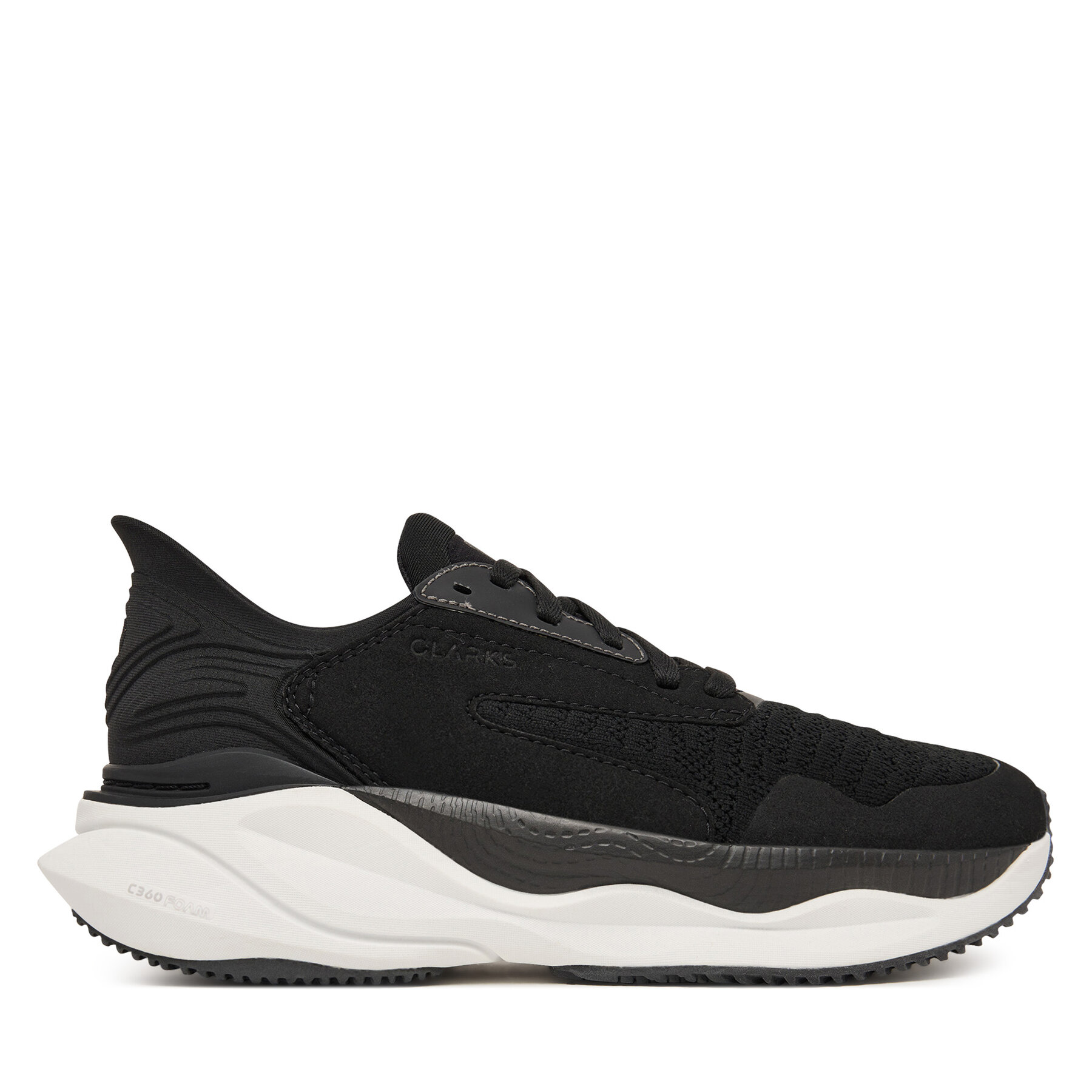 Sportcipők Clarks Clarks Pace. 26184715 Fekete