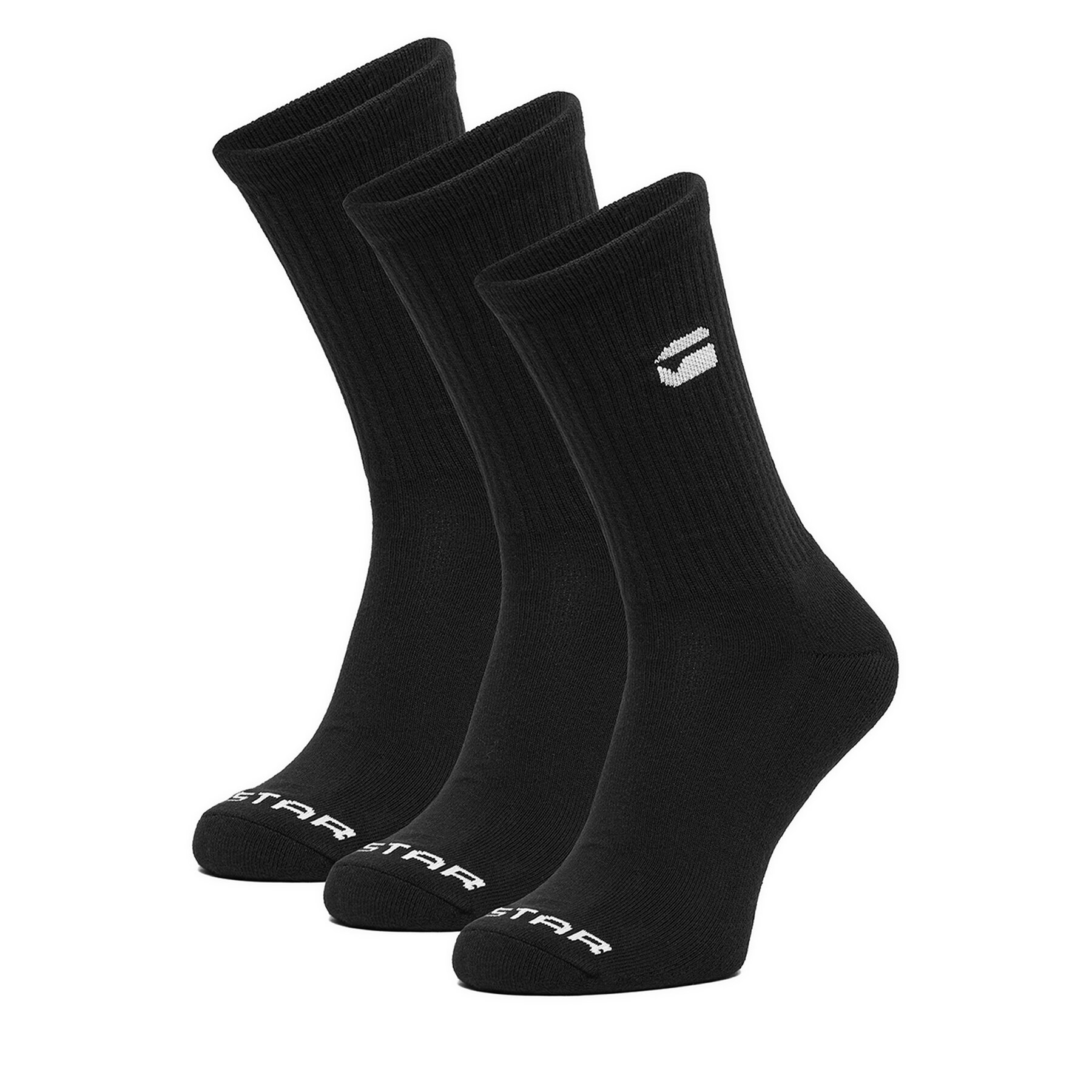 Dlhé ponožky G-Star Raw CEO_AS_G-STAR_313_W_AW25 (3-PACK) Čierna