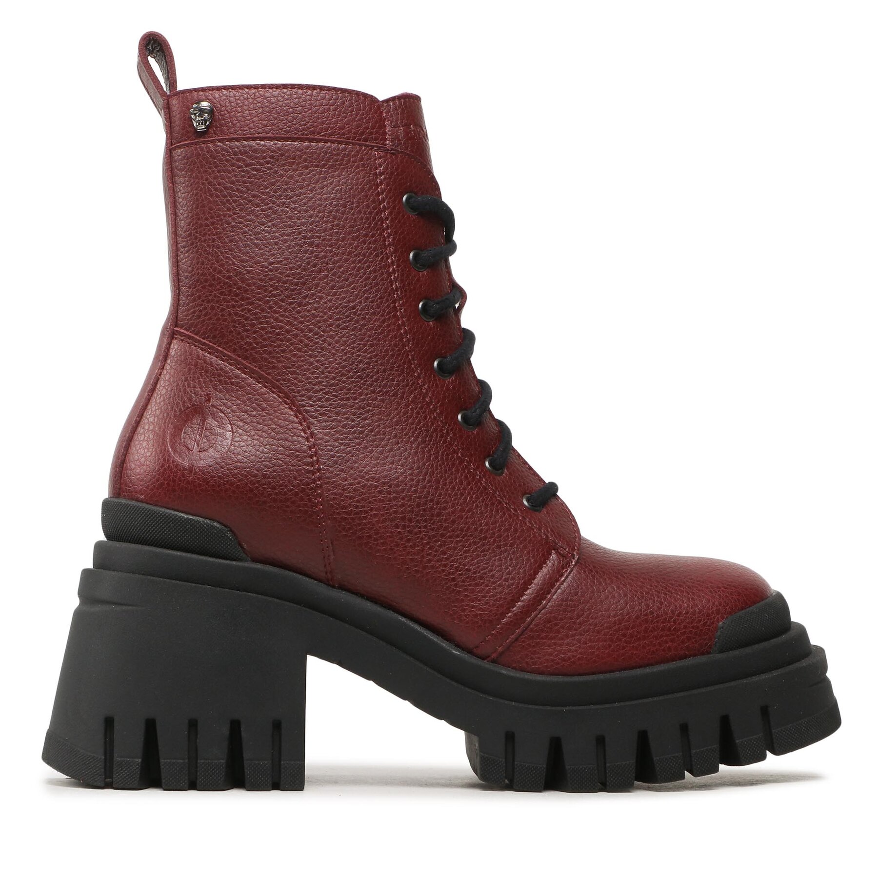 Botines Altercore Lacerta Vegan Guinda/burdeos