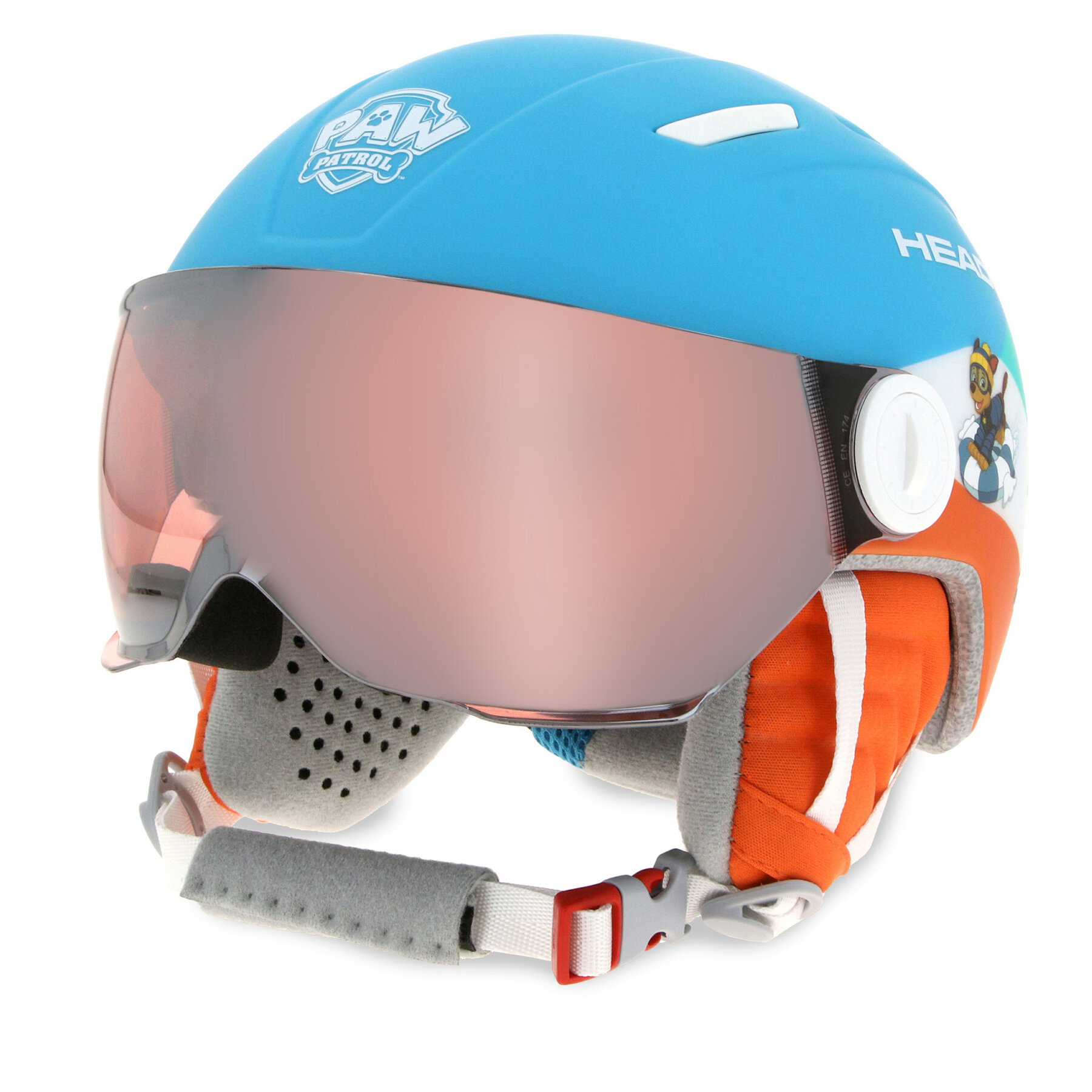Casco de esquí Head Mojo Visor Paw 328113 Azul