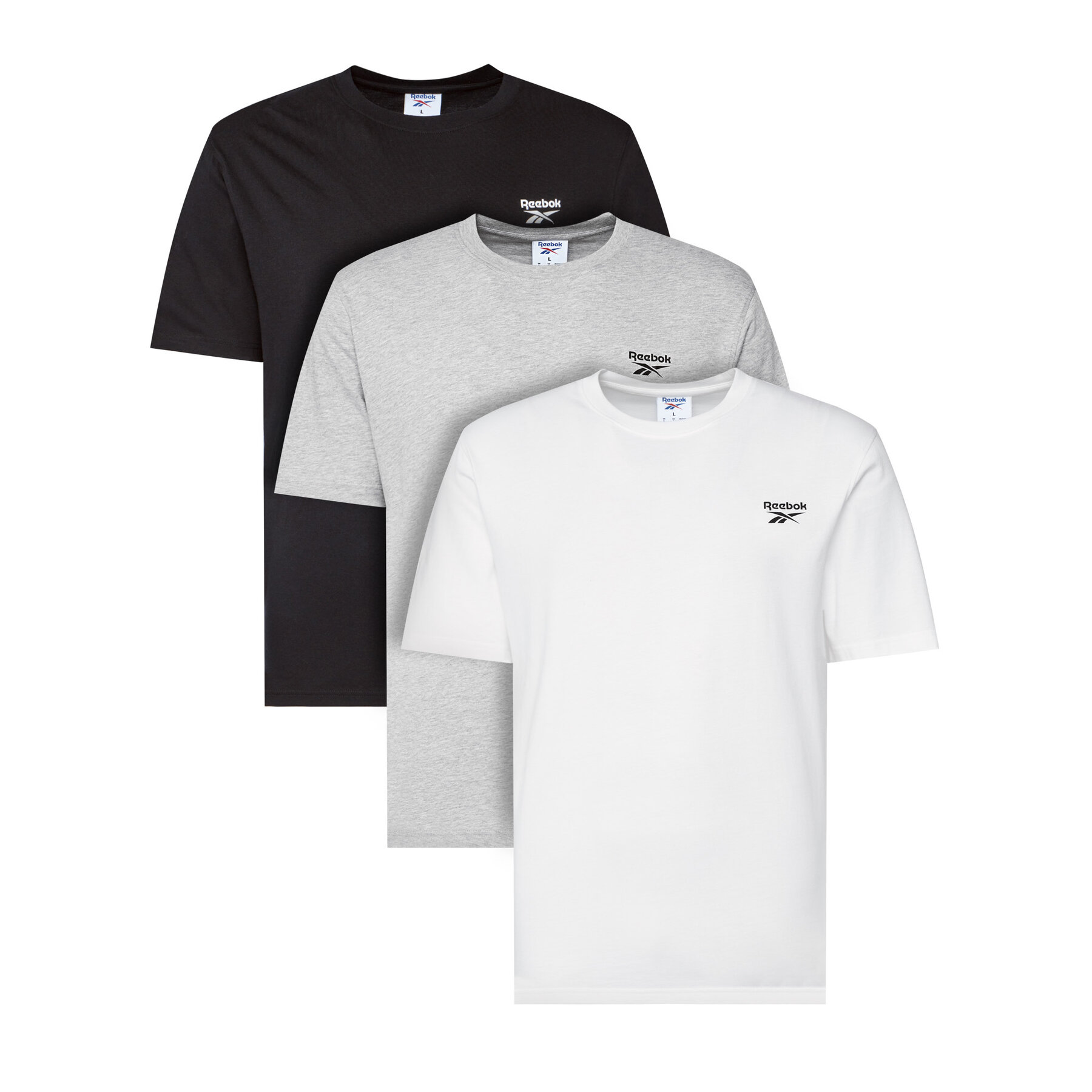 Reebok Σετ 3 T-Shirts Watford RK25191CCM Έγχρωμο Regular Fit