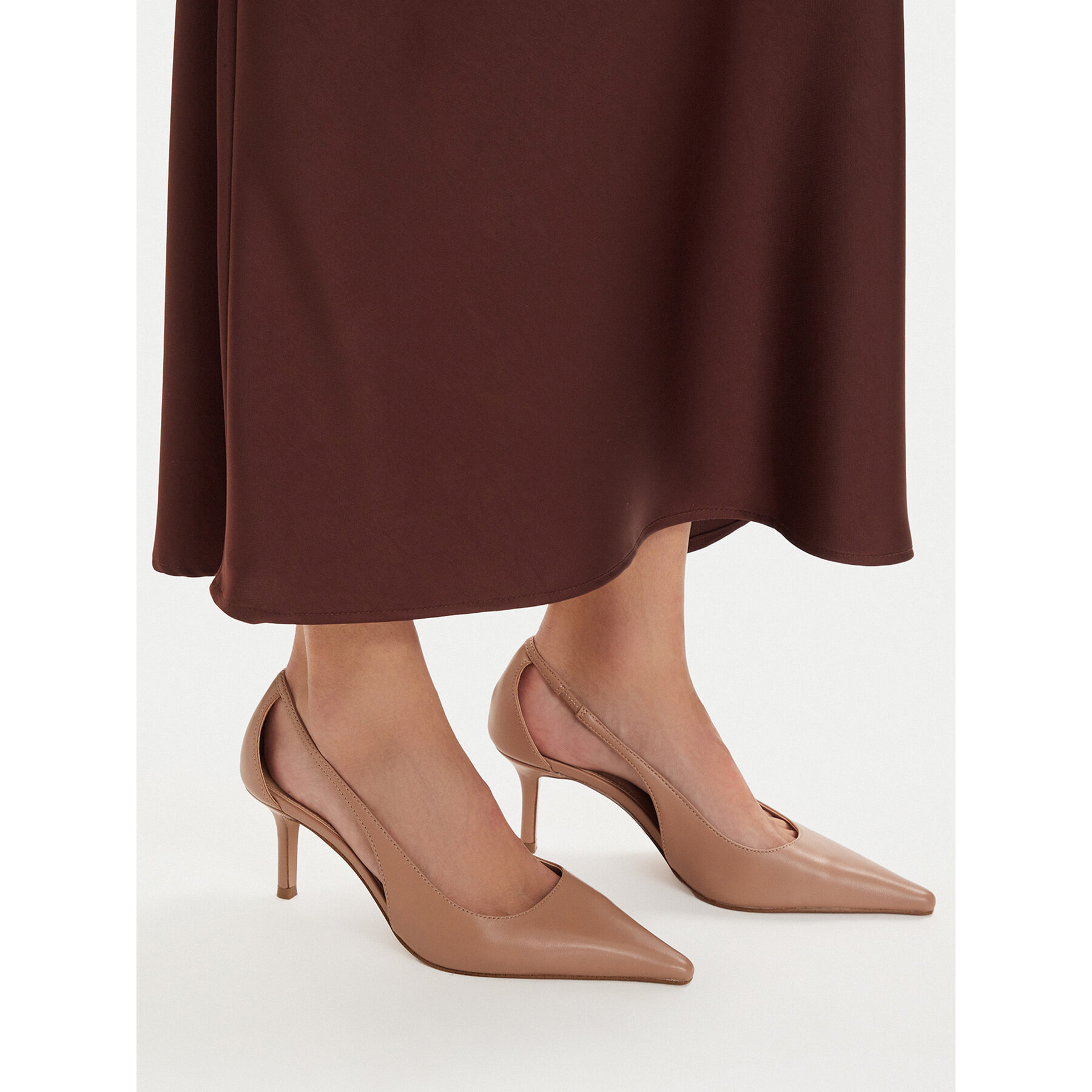 Pantofi cu toc subțire Steve Madden Altra 11005289 Roz