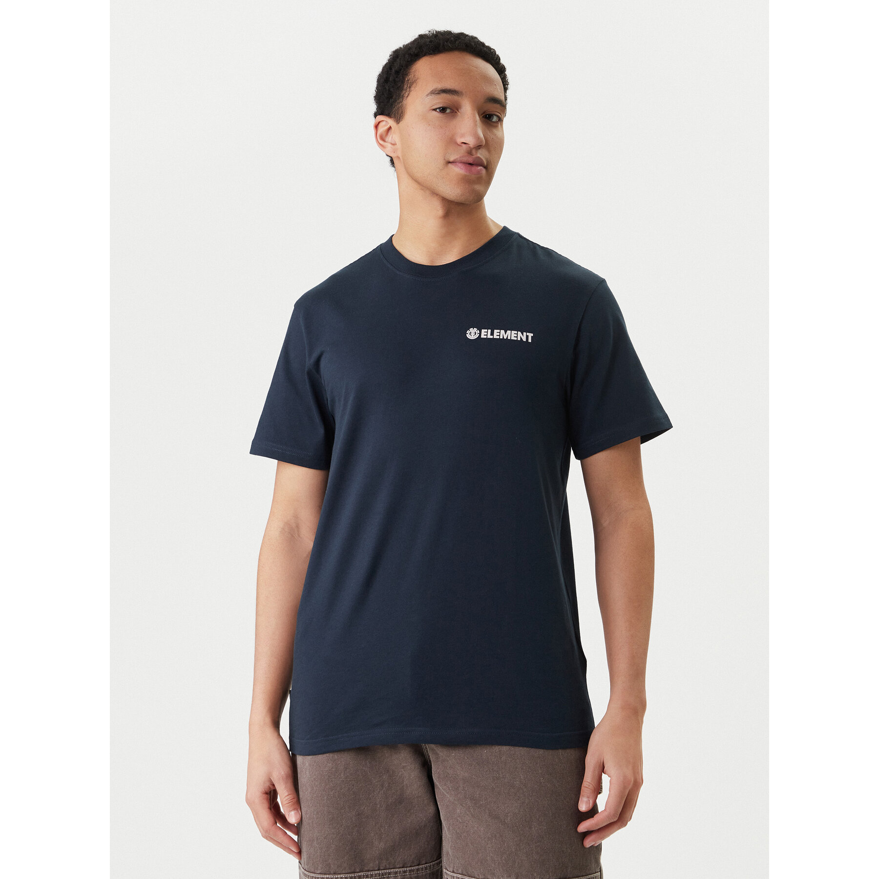 Element T-Shirt Blazin Chest ELYZT00595 Dunkelblau Regular Fit