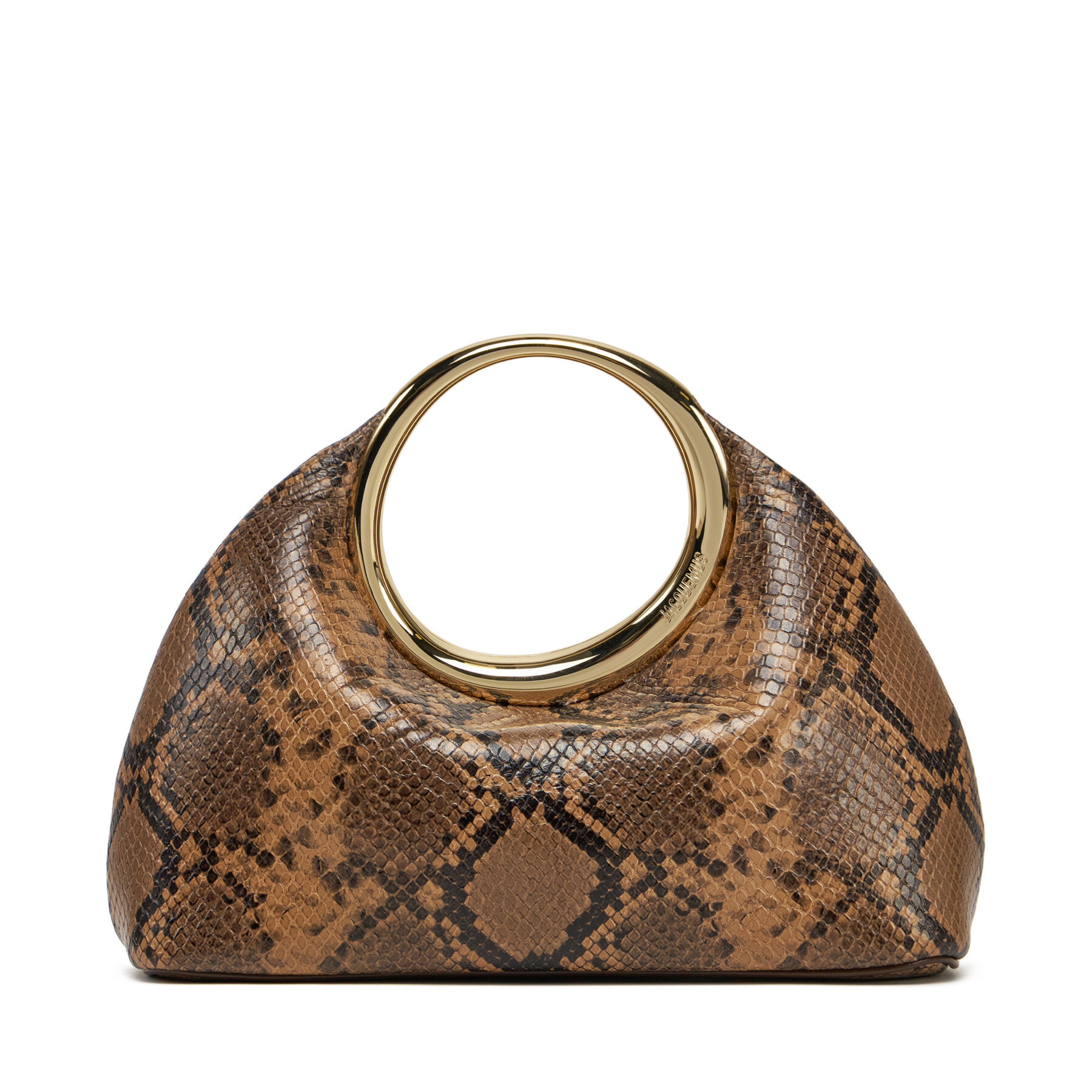 Kabelka JACQUEMUS Le Petitt Calino 24H241BA395-3198 Hnedá