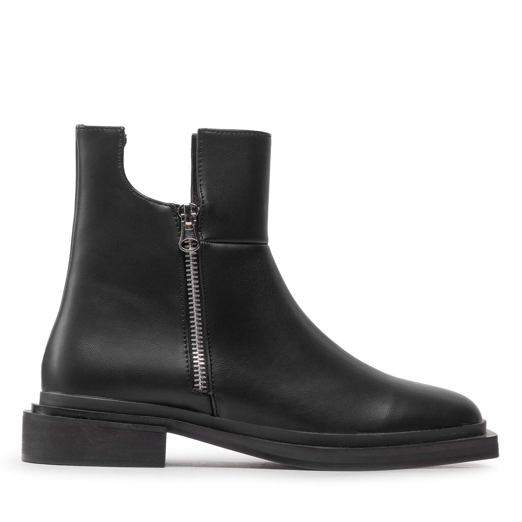 Bokacsizma DeeZee ZAL90183-2 Fekete