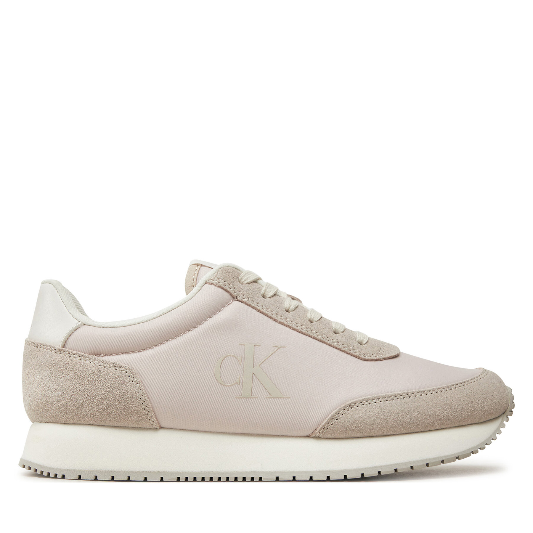 Superge Calvin Klein Runner Laceup Low Mg Mix YW0YW01615 Bež