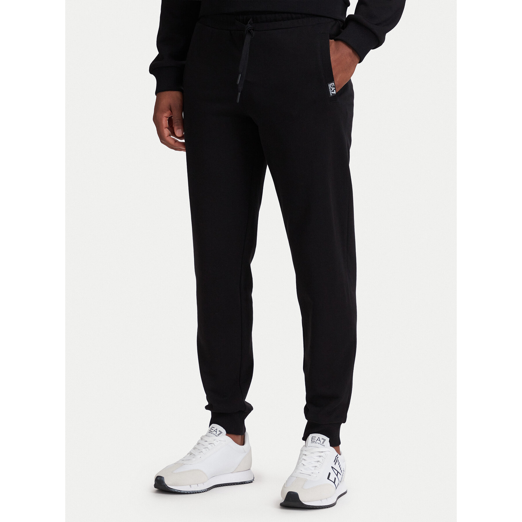 EA7 Emporio Armani Jogginghose 7M002203 AF27189 MC004 Schwarz Slim Fit