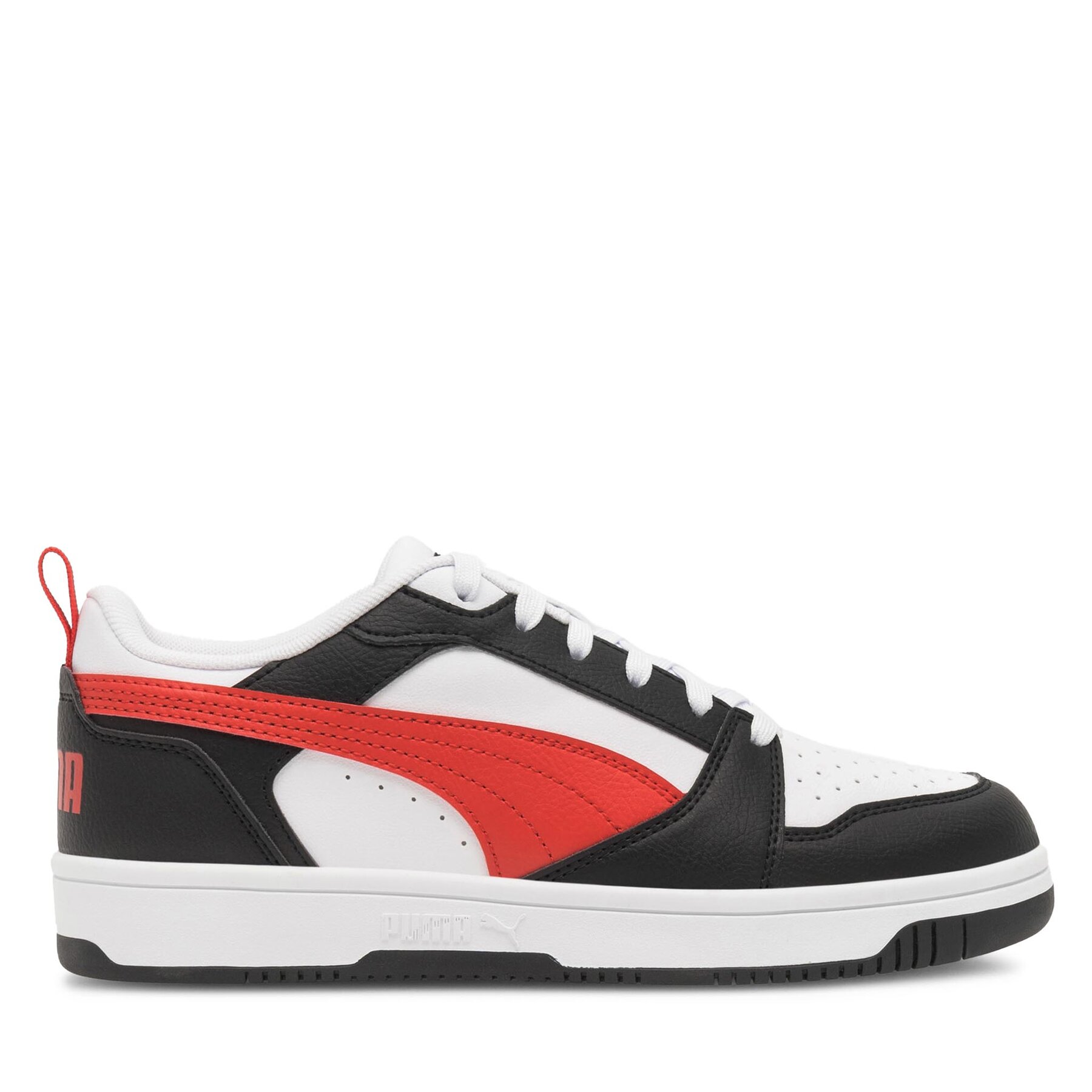Sneakersy Puma Puma Rebound V6 Lo Jr* 39383304 Biela