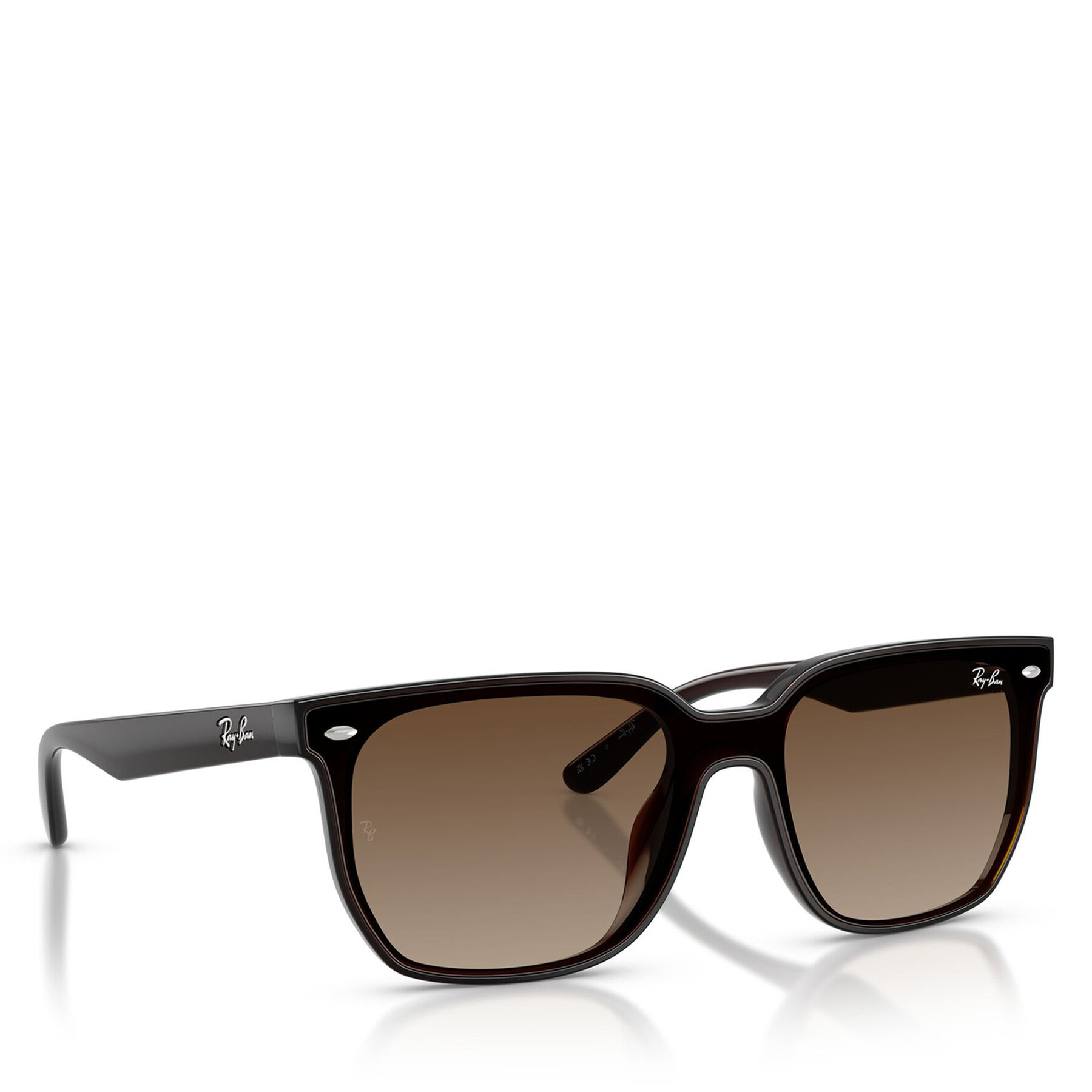 Ochelari de soare Ray-Ban 0RB4466D Maro