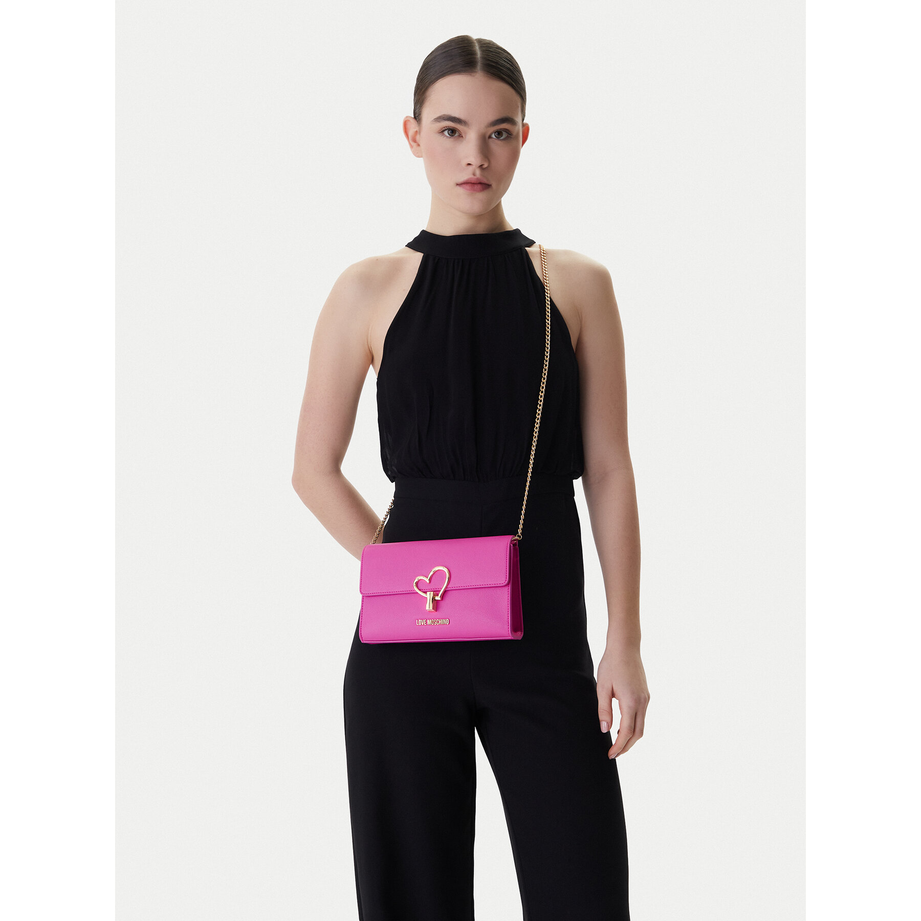 Geantă LOVE MOSCHINO JC4327PP1OLQ0604 Roz