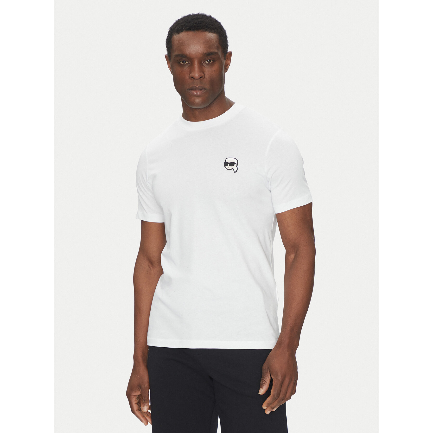 KARL LAGERFELD Póló 755710 500224 Fehér Regular Fit