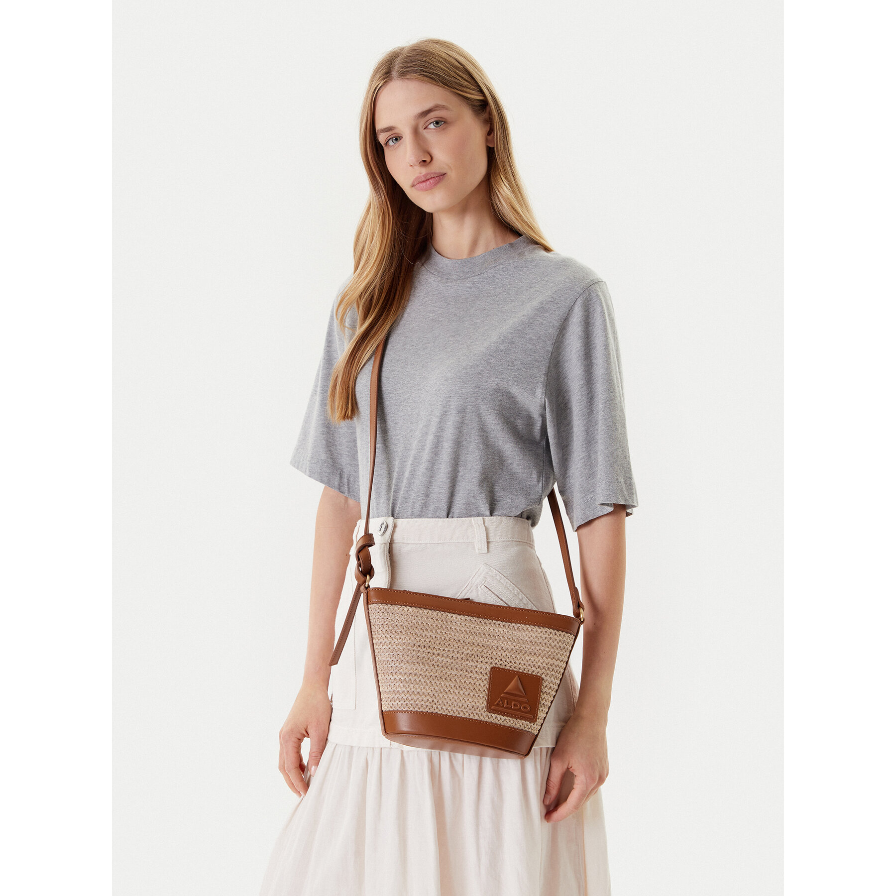 Дамска чанта Aldo Rialton 14009812 Бежов