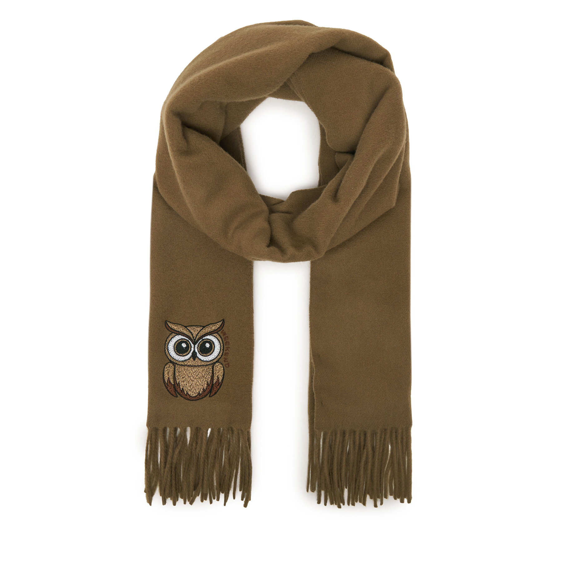 Зимен шал Weekend Max Mara Fascia 2615541034 Бежов