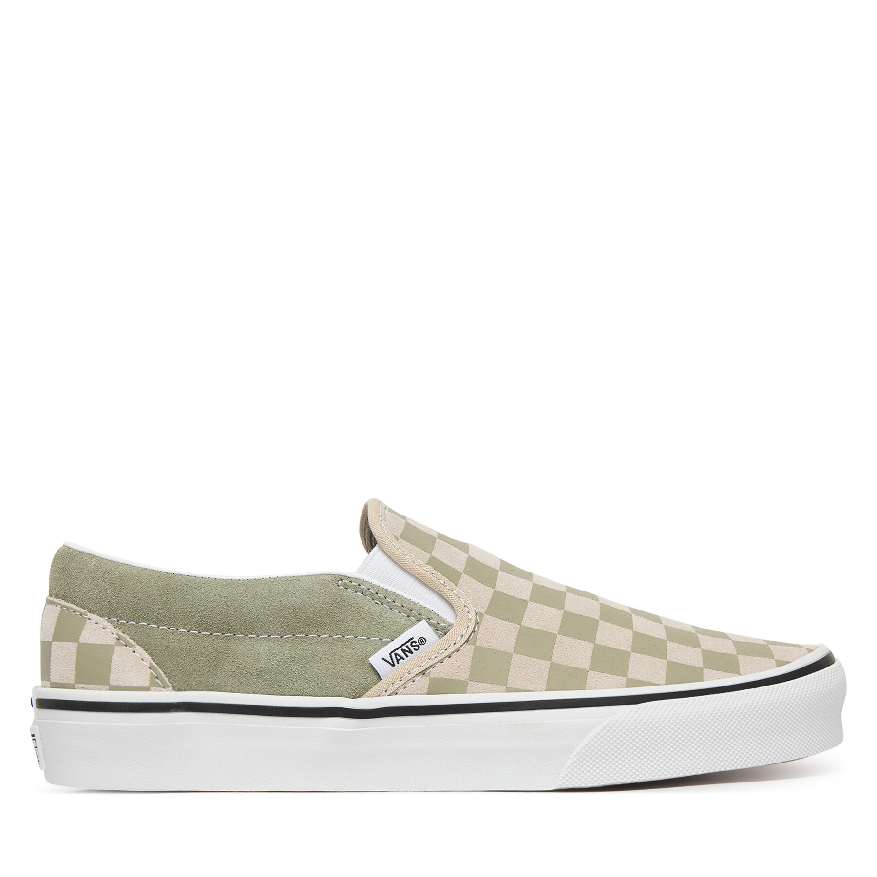 Sneakers Aus Stoff Vans Classic Slip-On VN000D6YFSG1 Grün