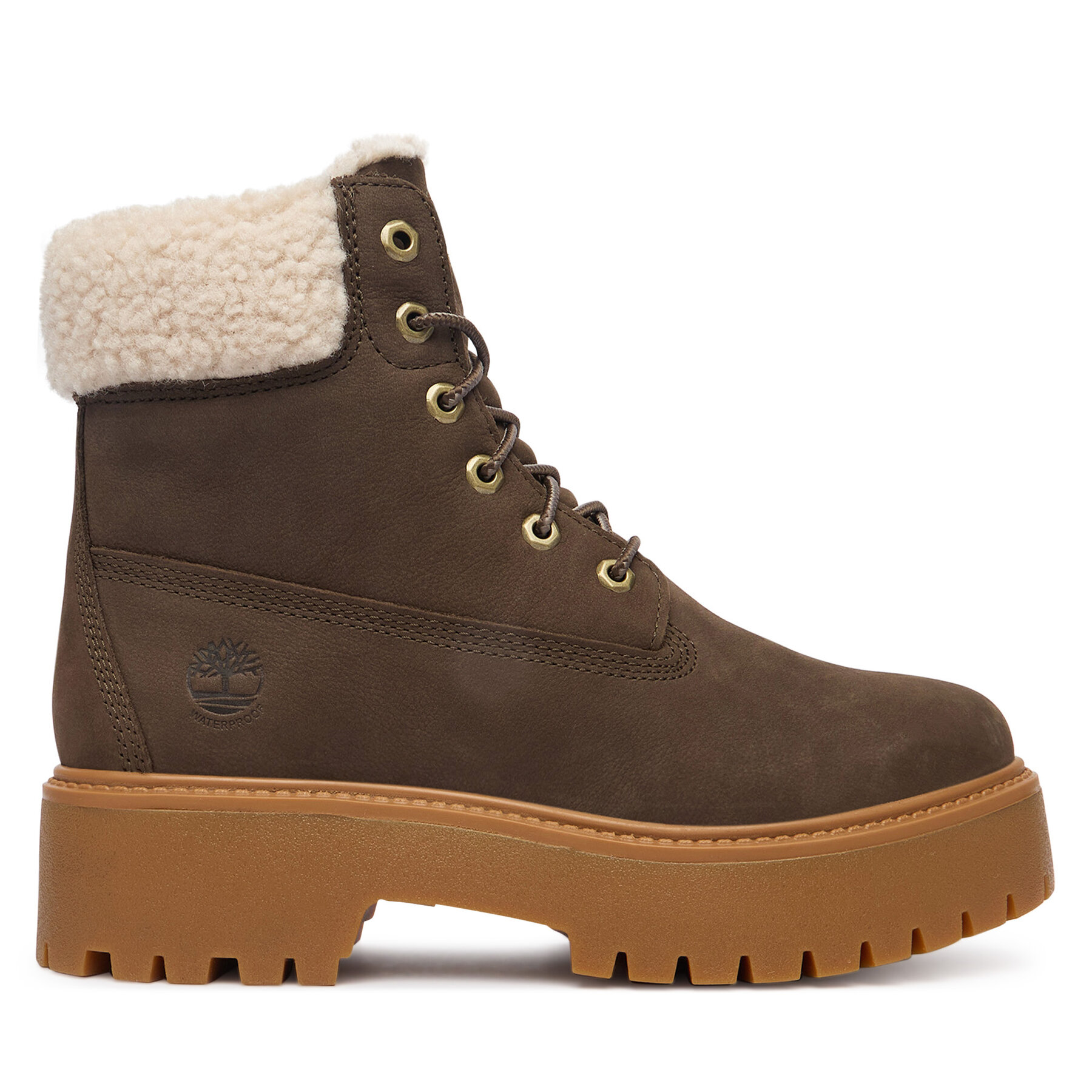 Ghete Timberland TB0A2PU6W011 Maro