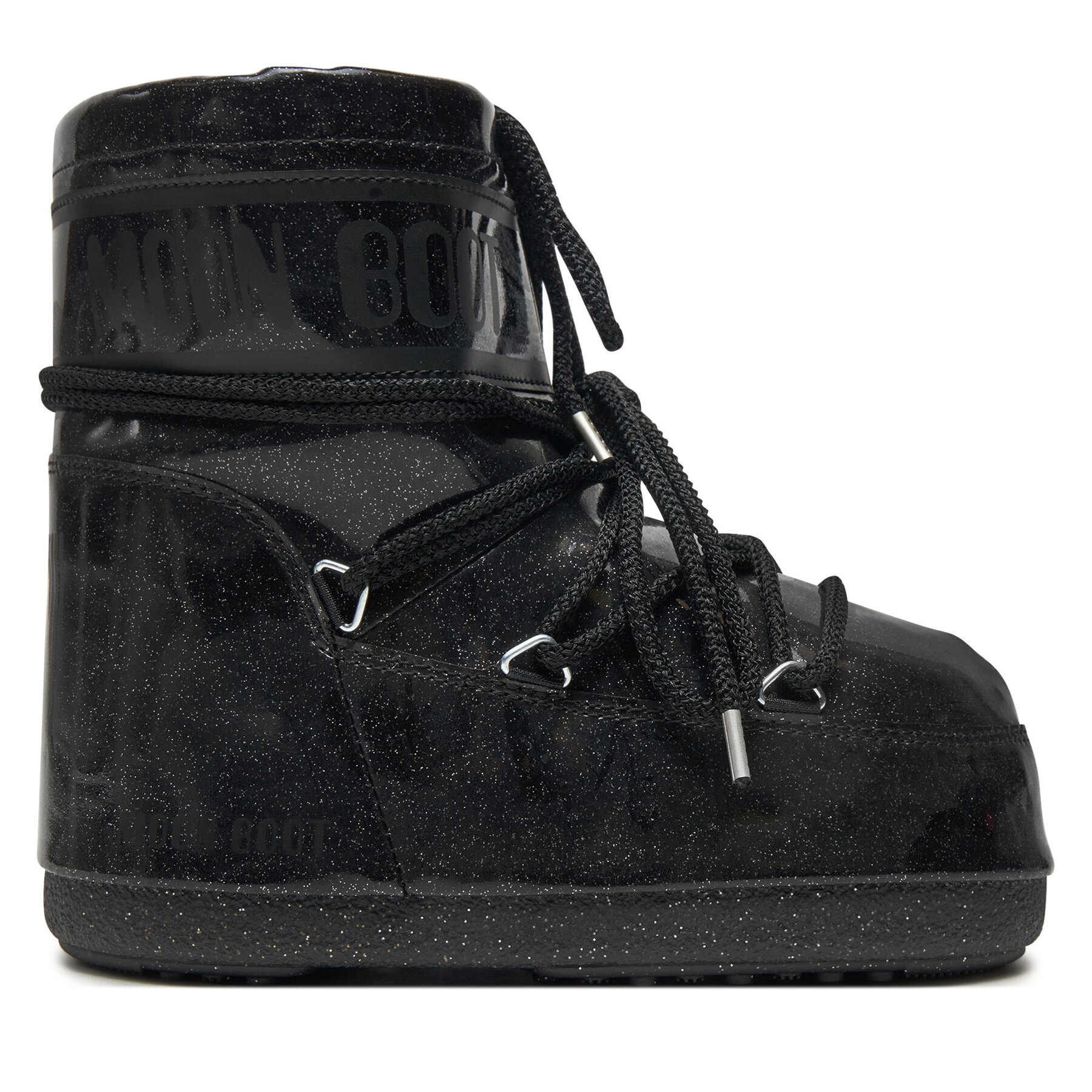 Damskie Śniegowce Moon Boot, Rozmiar 42-44 Czarny Icon Low Glitter 80D1409440