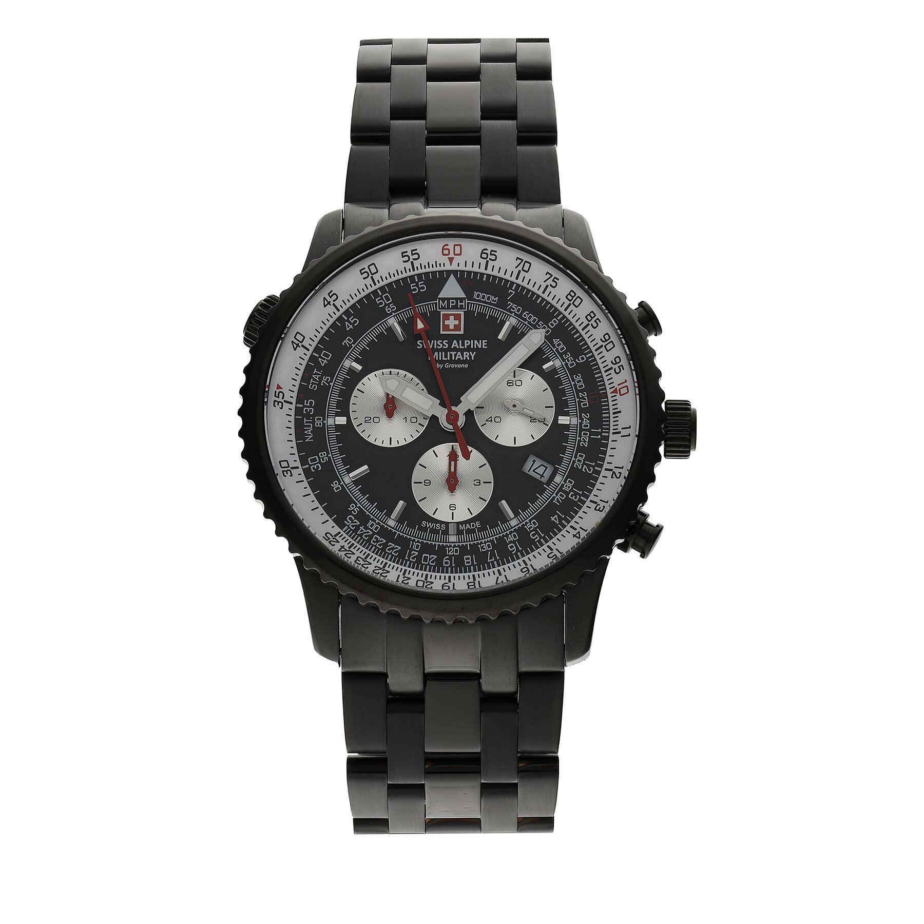 Reloj Swiss Alpine Military 7078.9177 Negro