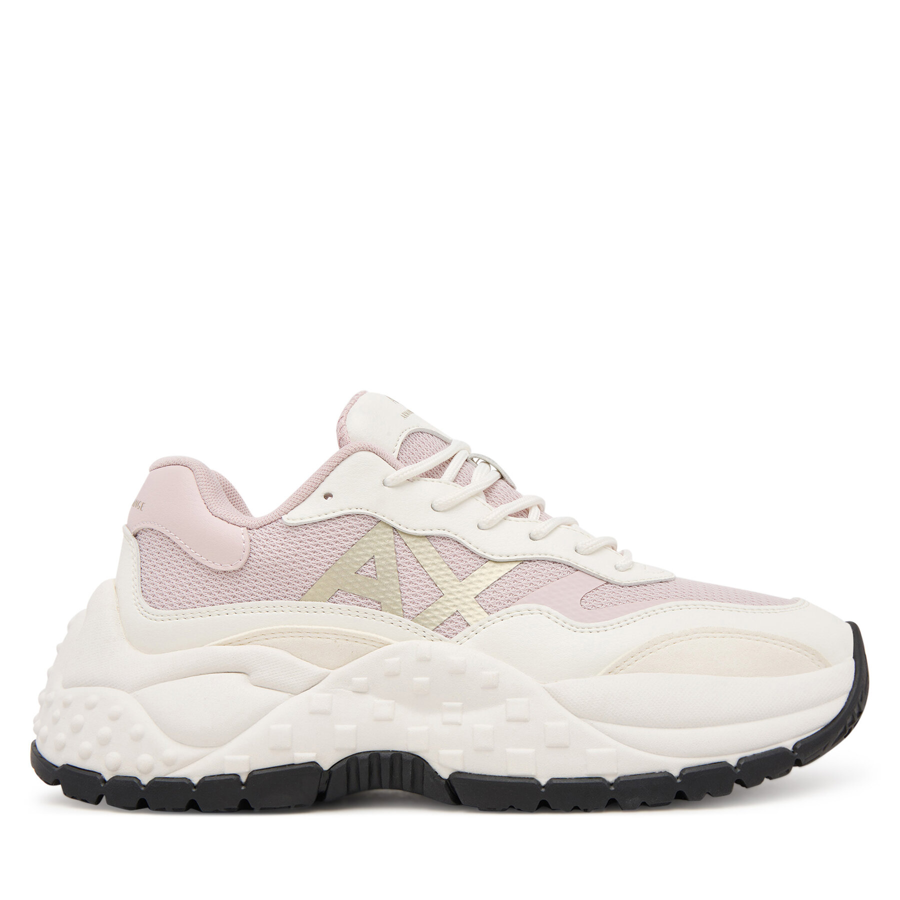 Sneakersy Armani Exchange XW001626 AF19530 MZ291 Růžová