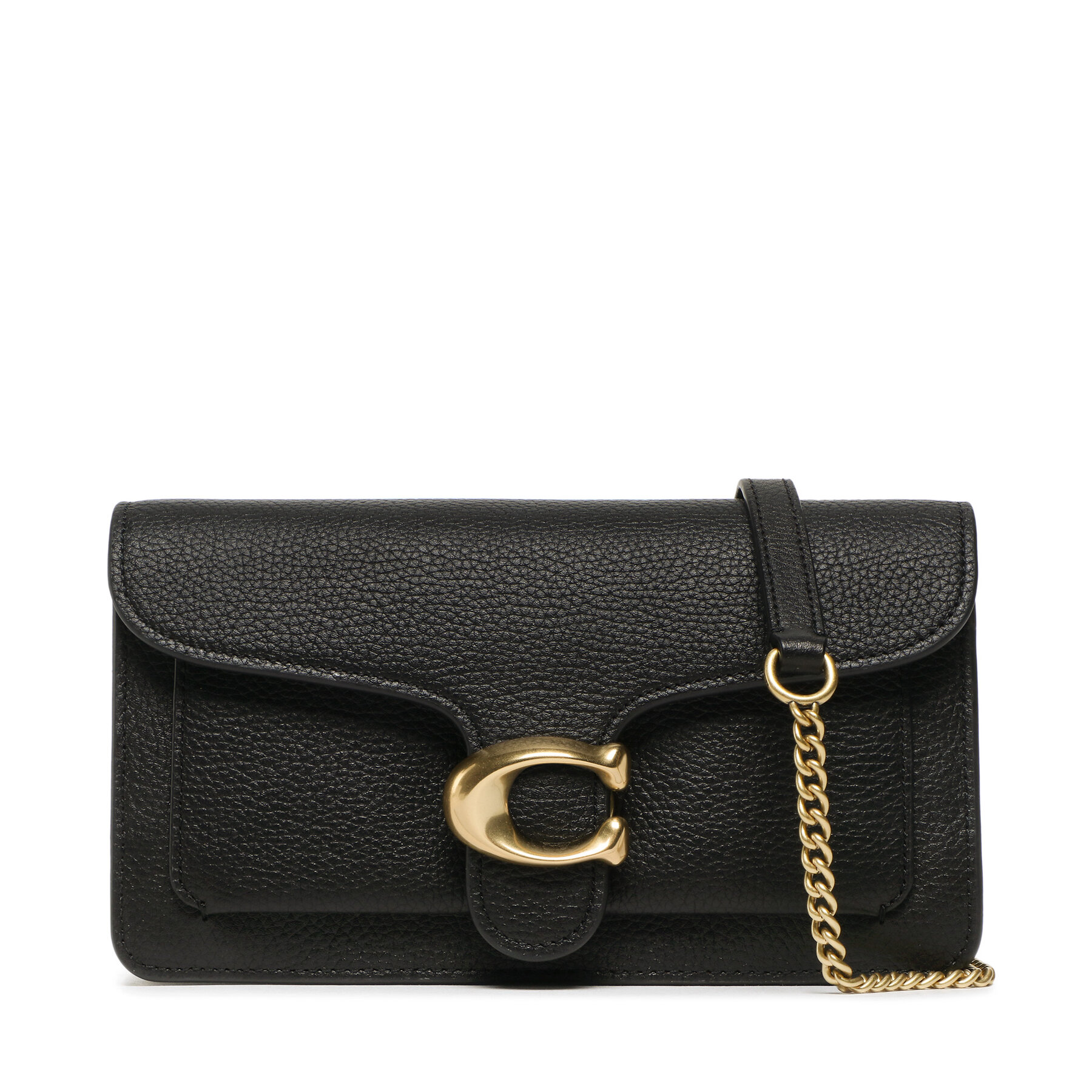 Borsetta Coach Pp Tbby Chn Cltch CE772 Nero