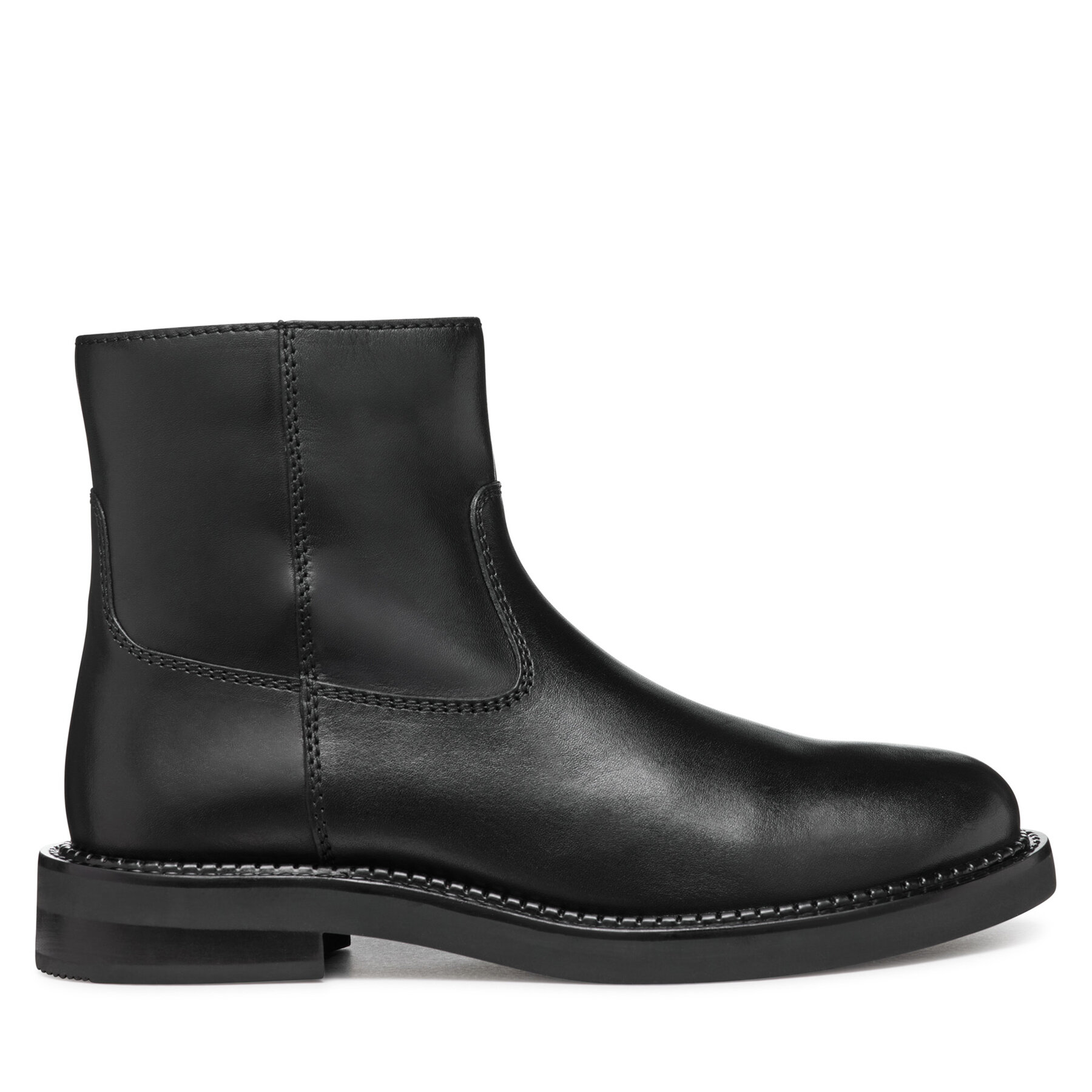 Damskie Botki Geox, Rozmiar 38 Czarny D Serilda D46WYB 00043 C9999