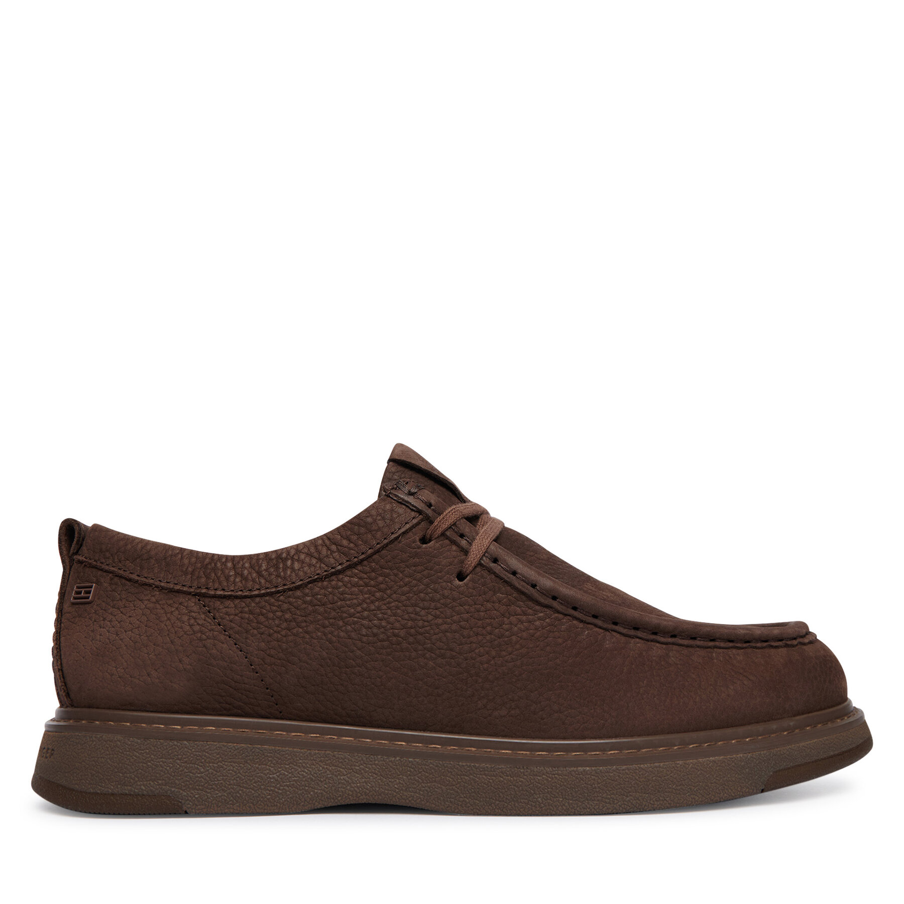Nizki čevlji Tommy Hilfiger Comfort Nubuck Moc Toe Shoe FM0FM05975 Temno rjava