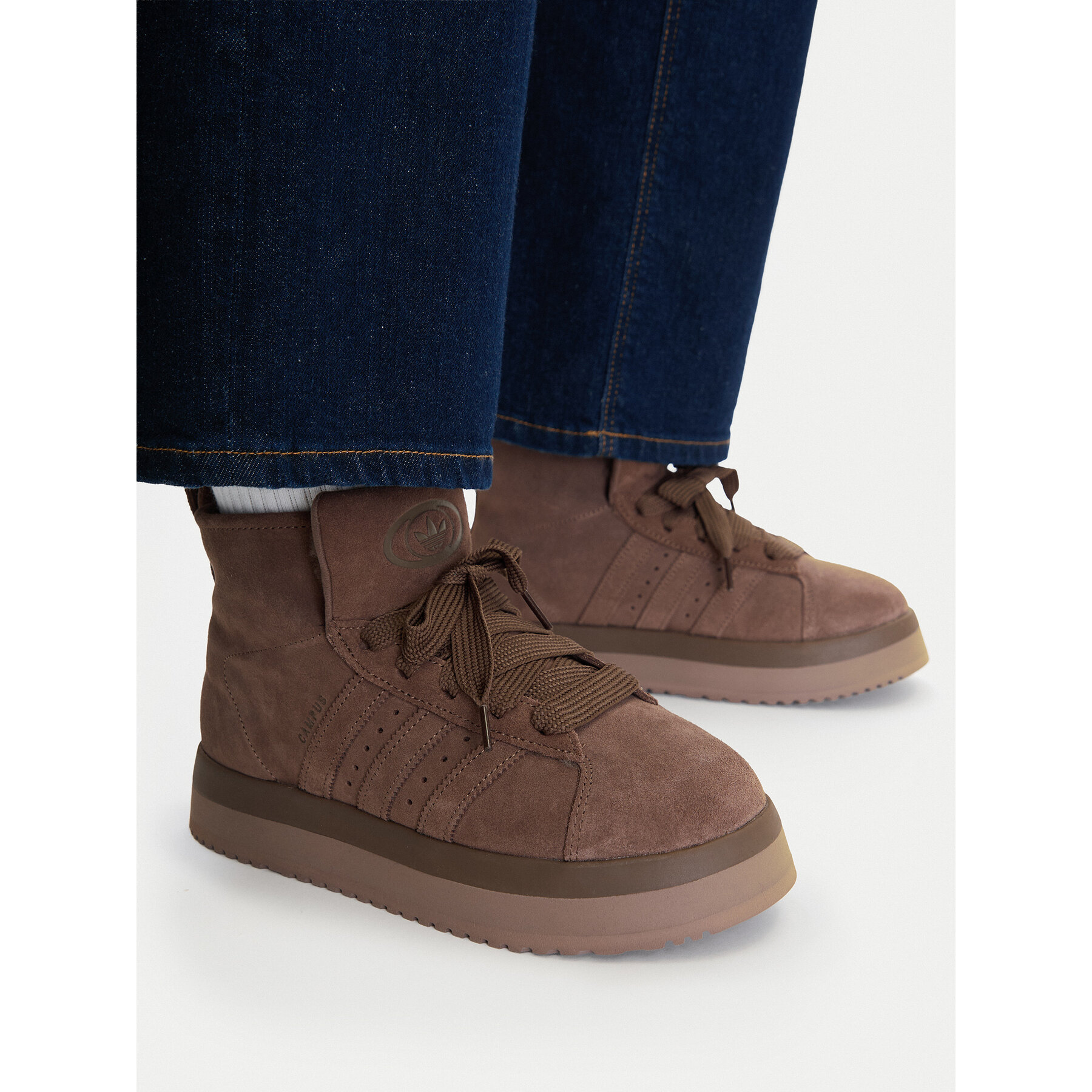 Апрески adidas Campus 00s Winter Mid JR3736 Кафяв