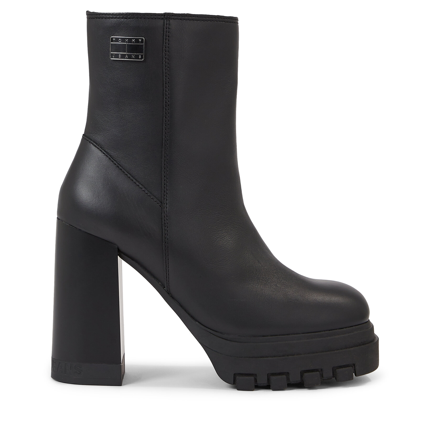 Dámske Členková obuv Tommy Jeans, Rozmer: 41, Čierna, Tjw High Heel Ankle EN0EN02256