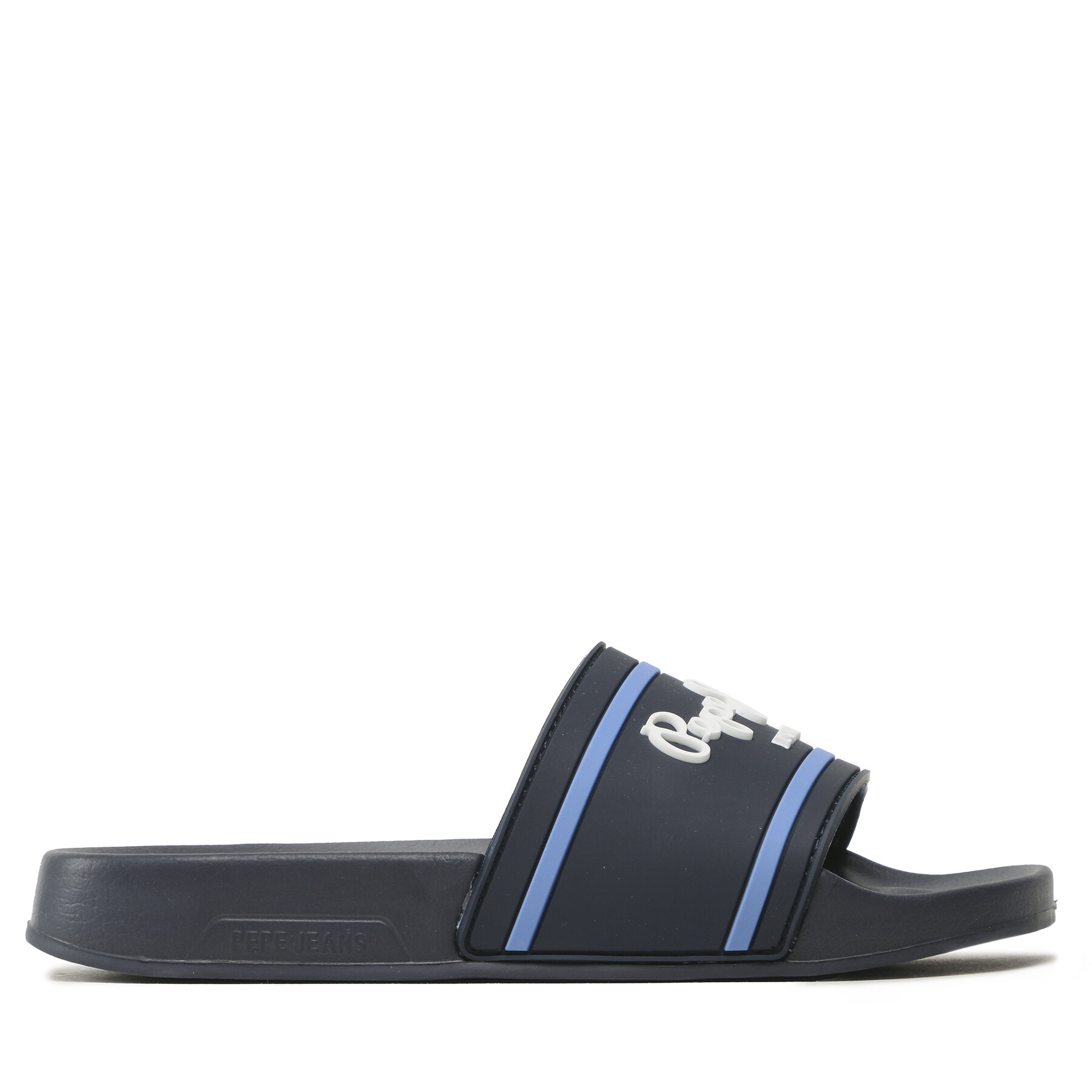 Pepe Jeans Παντόφλες Pepe Jeans Slider Logo B PBS70054 Σκούρο μπλε