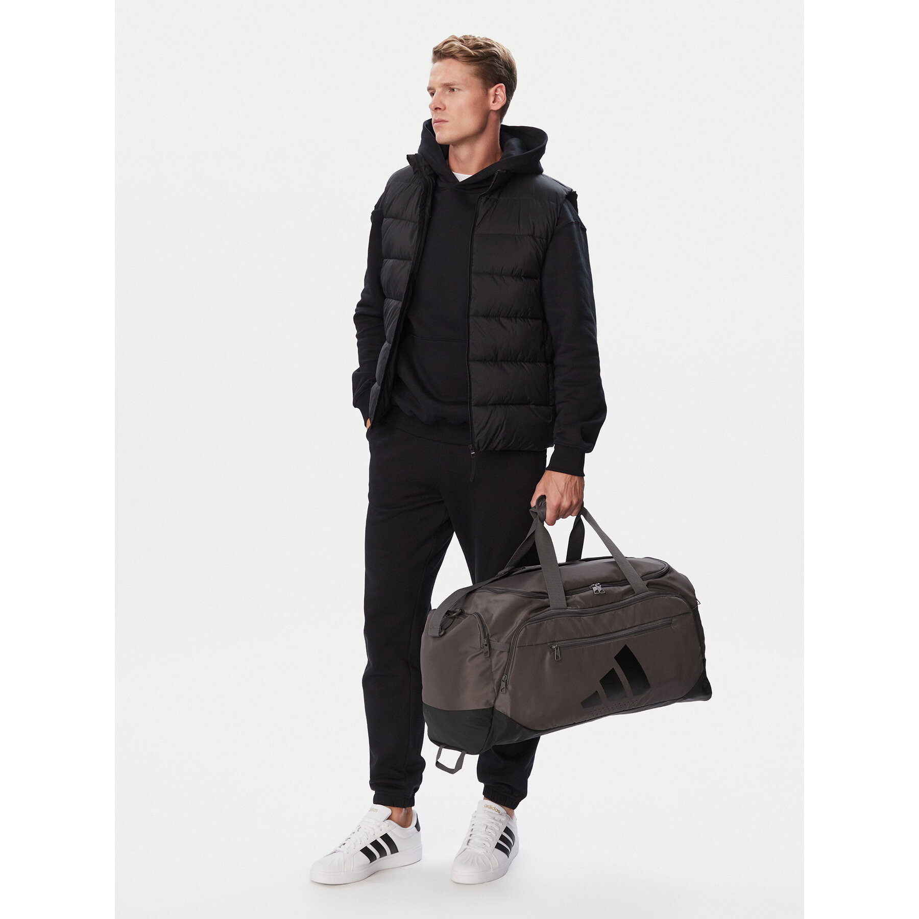 Adidas Herren Braun Tasche Training Defender Duffle Bag Medium Kc6752 - Image 6