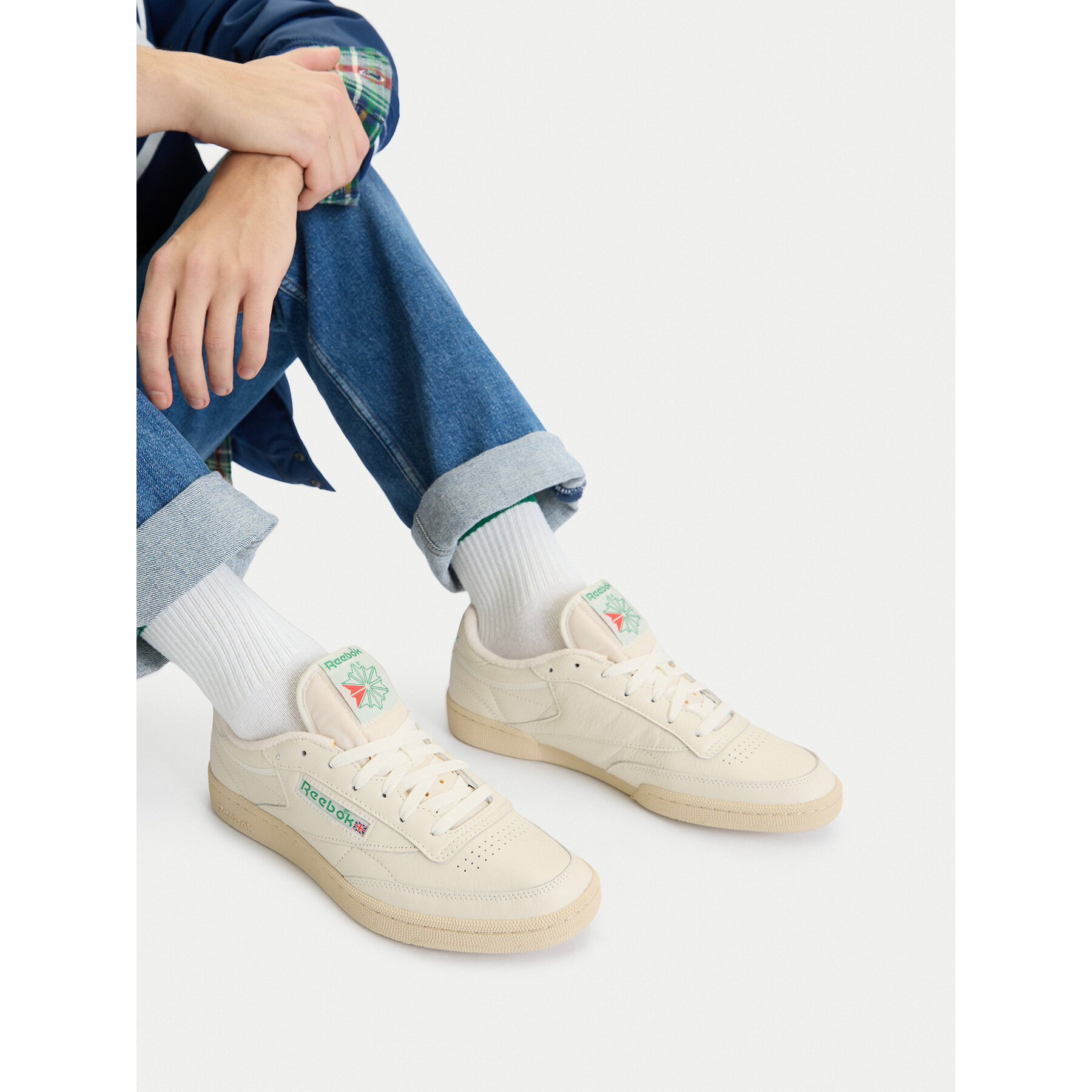 Sneakers Reebok EO-CLUB C 85 VINTAGE 100000317 Crem